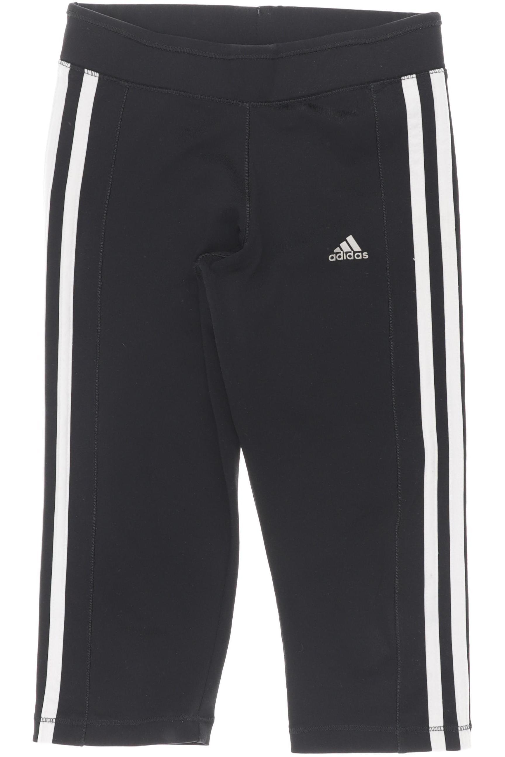

adidas Mädchen Stoffhose, schwarz, Gr. 134