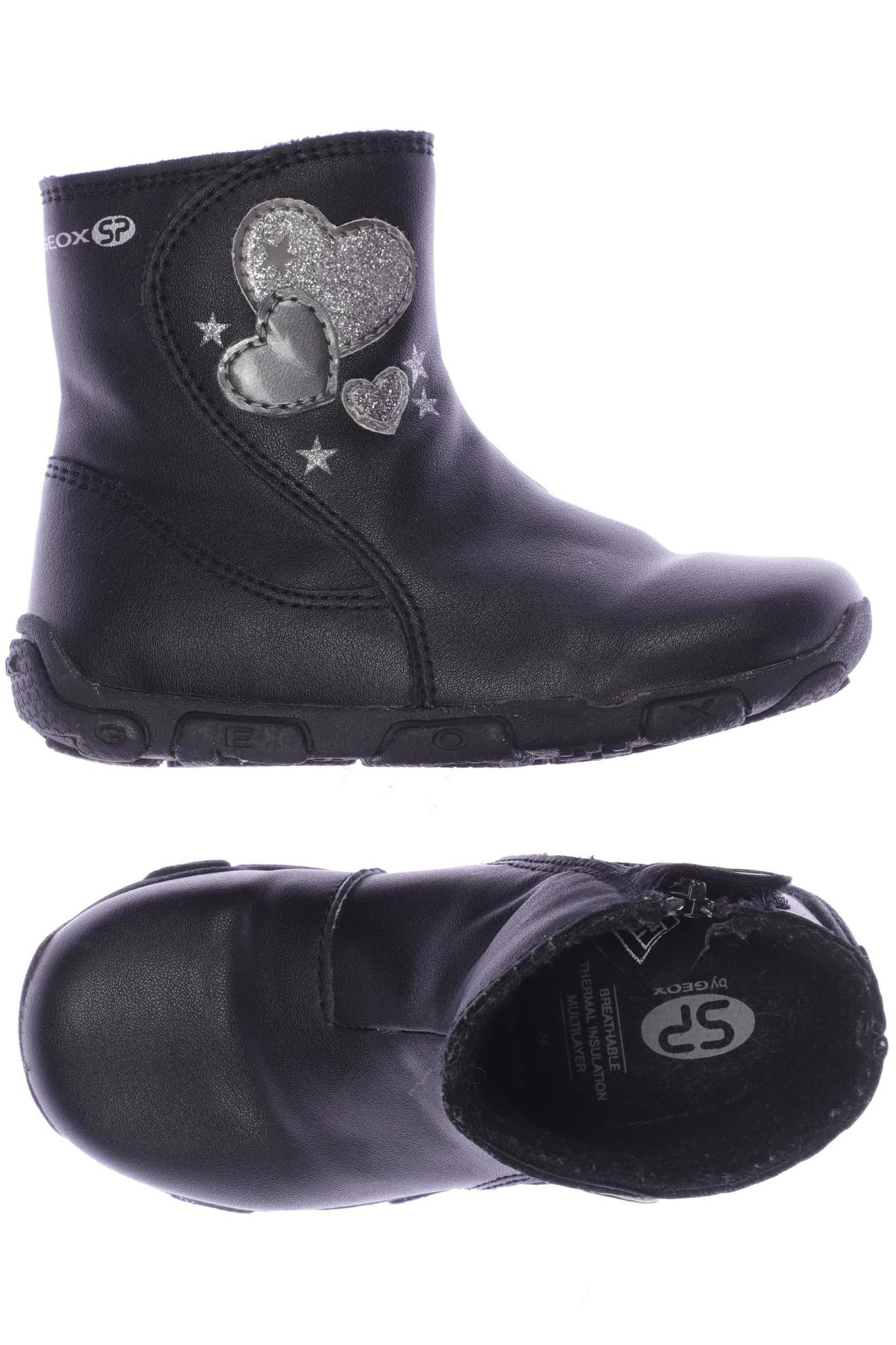 

Geox Damen Kinderschuhe, schwarz, Gr. 24
