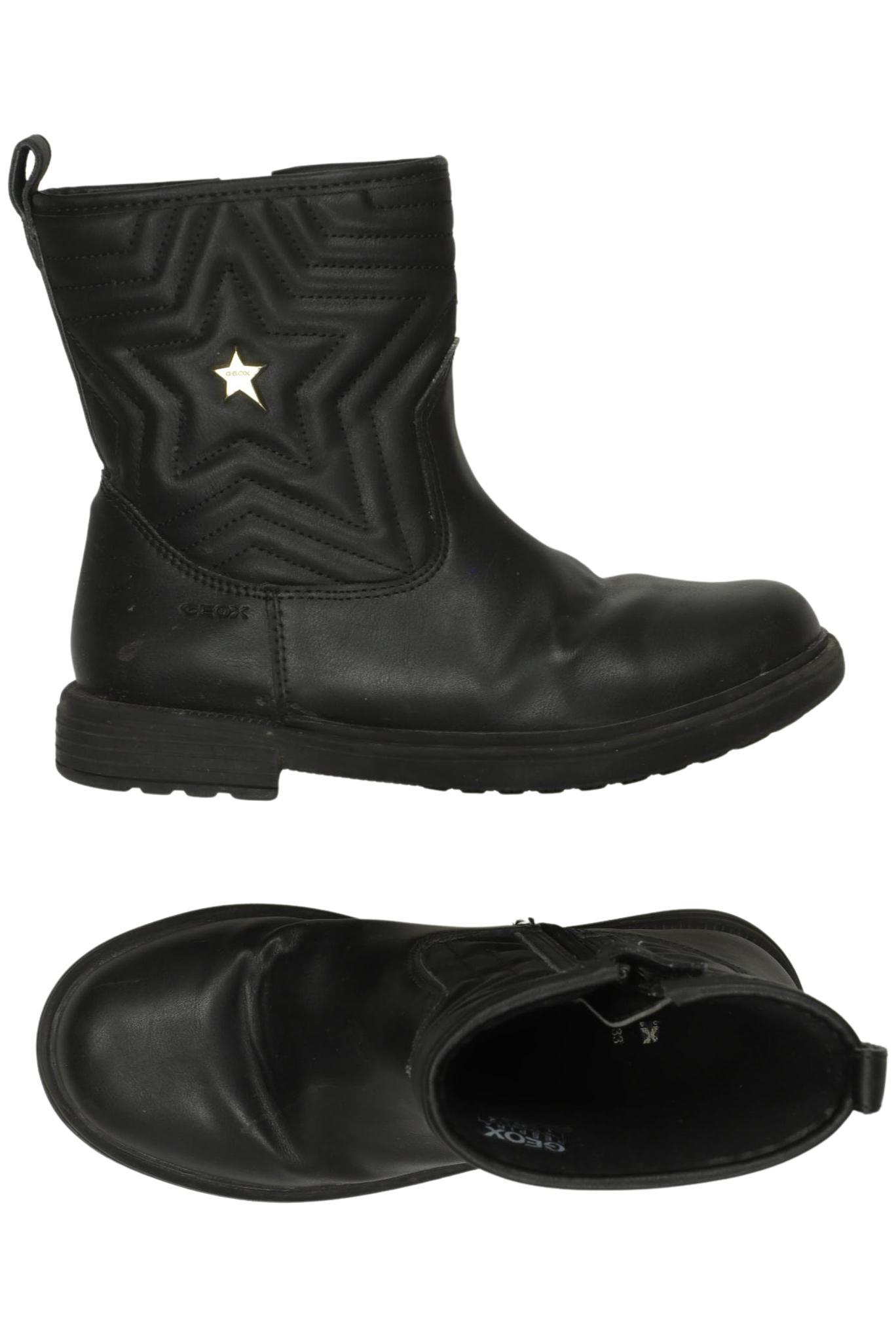 

Geox Damen Kinderschuhe, schwarz, Gr. 33