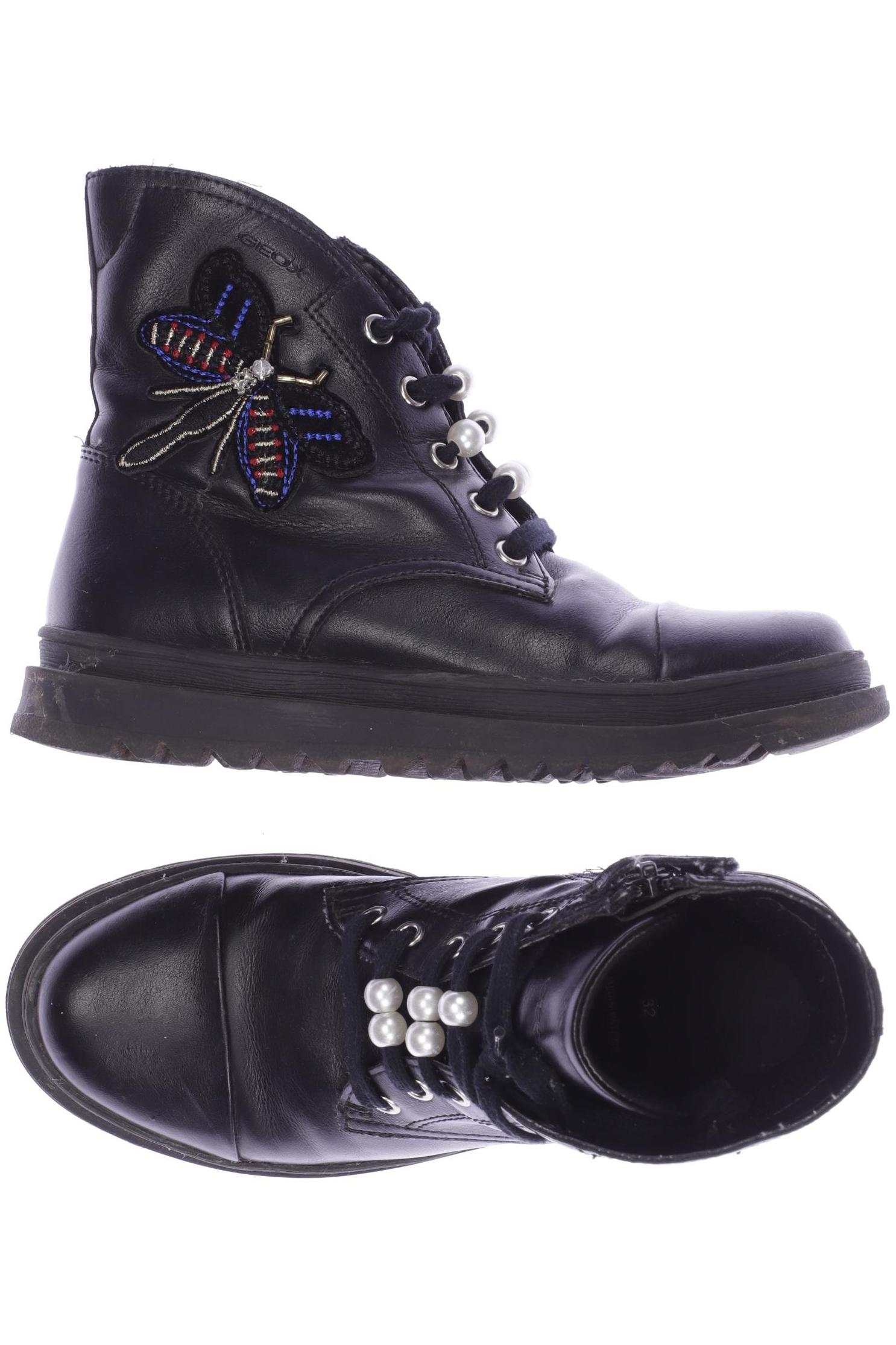 

Geox Damen Kinderschuhe, schwarz, Gr. 32