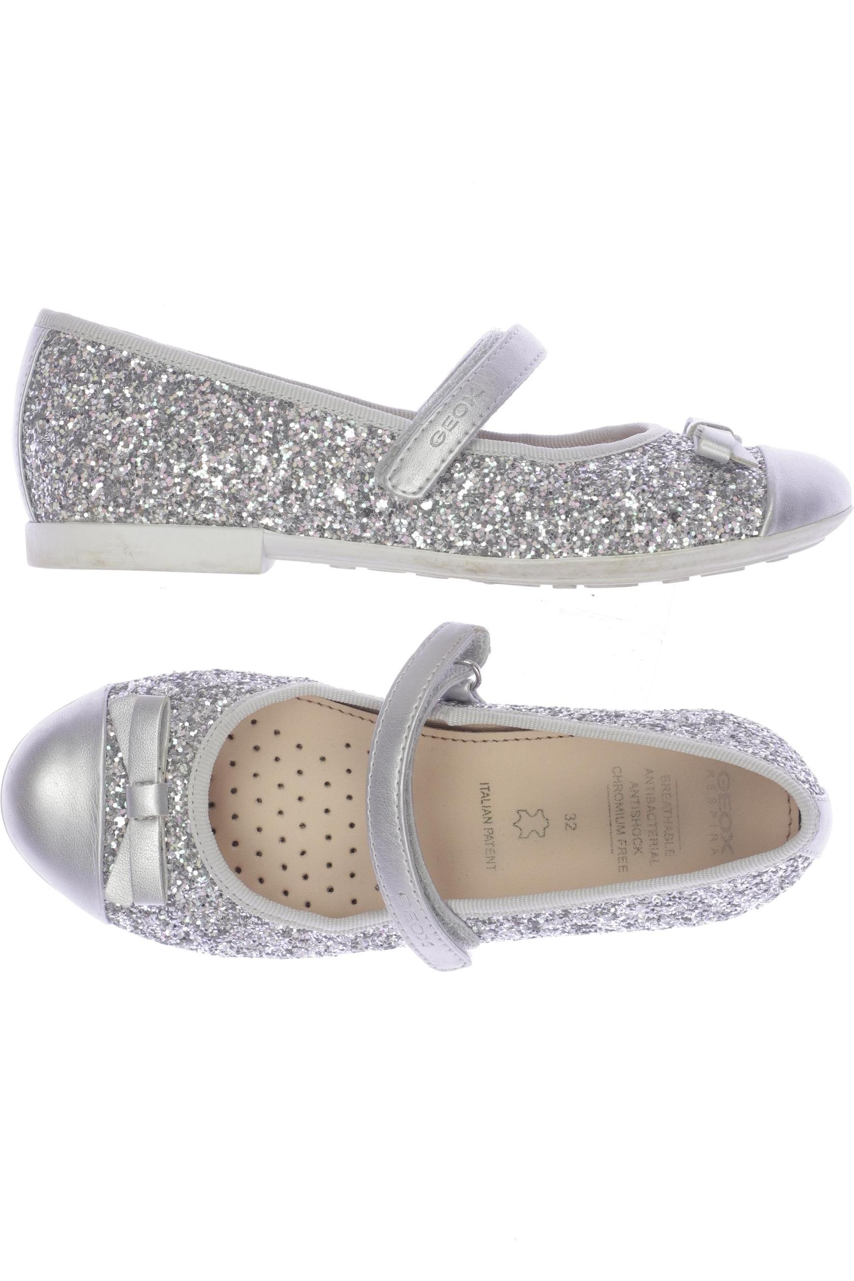 

Geox Damen Kinderschuhe, silber, Gr. 32