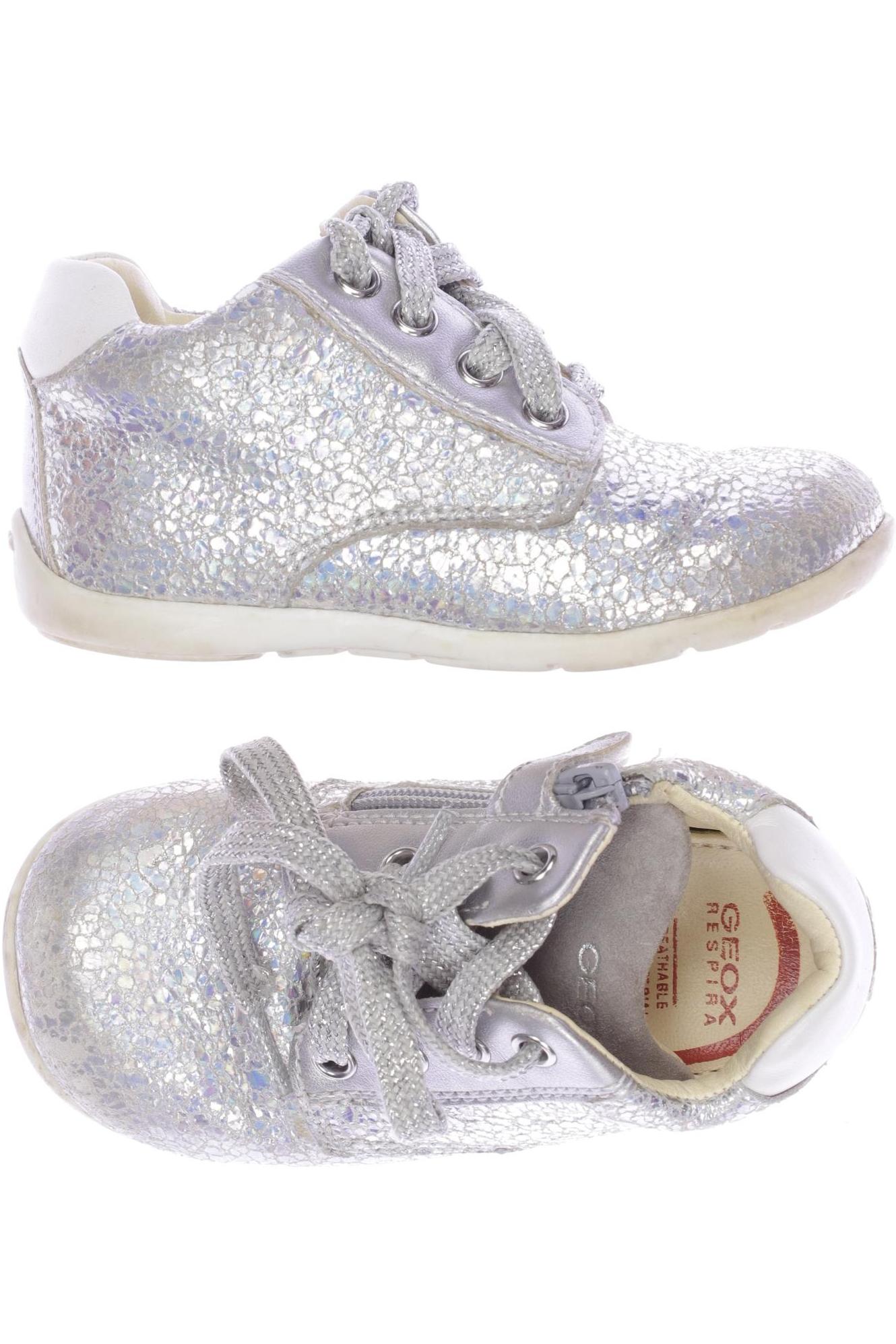 

Geox Damen Kinderschuhe, silber, Gr. 21