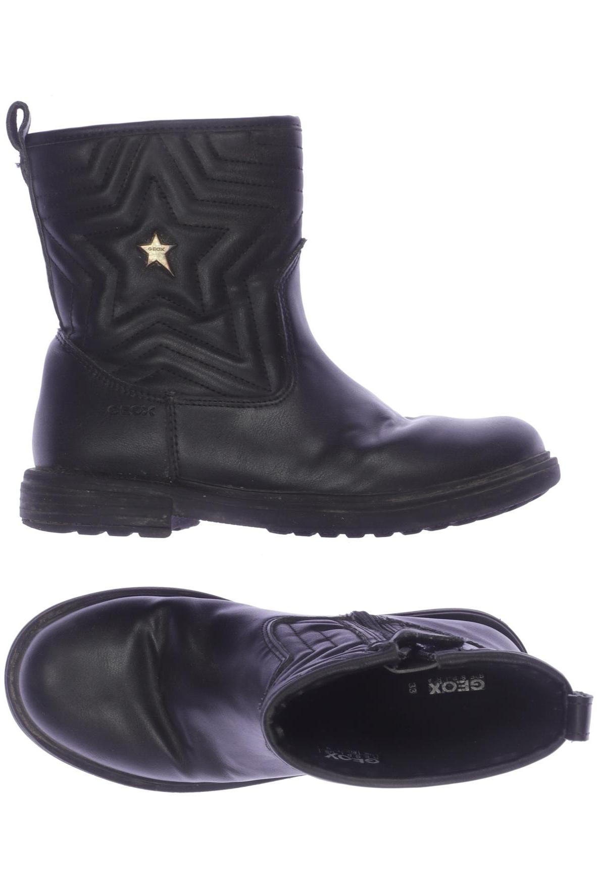 

Geox Damen Kinderschuhe, schwarz, Gr. 33