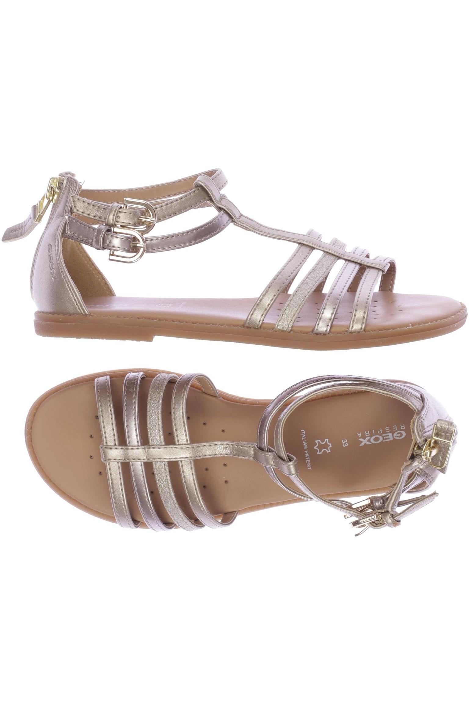 

Geox Damen Kinderschuhe, gold, Gr. 33