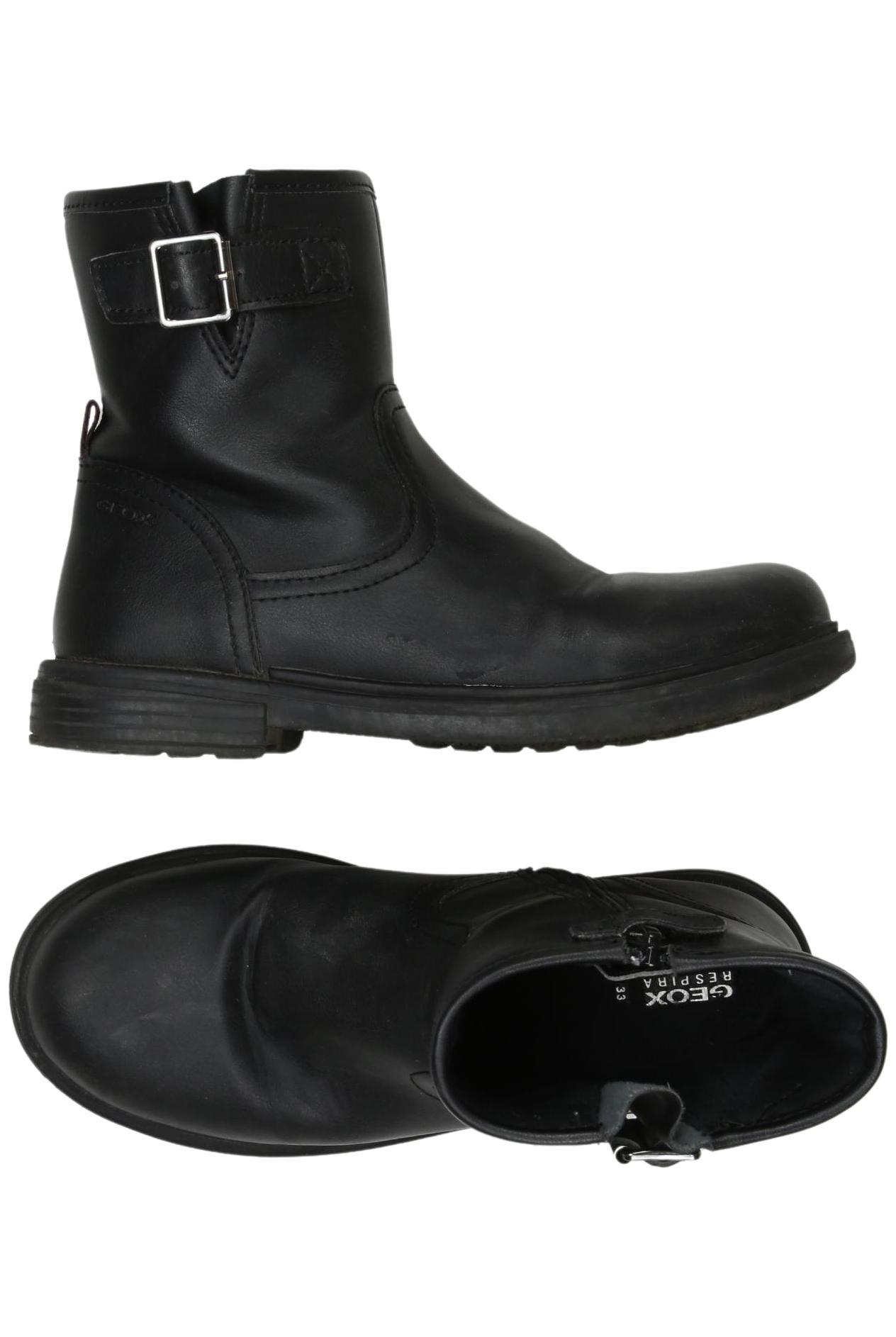

Geox Damen Kinderschuhe, schwarz, Gr. 33