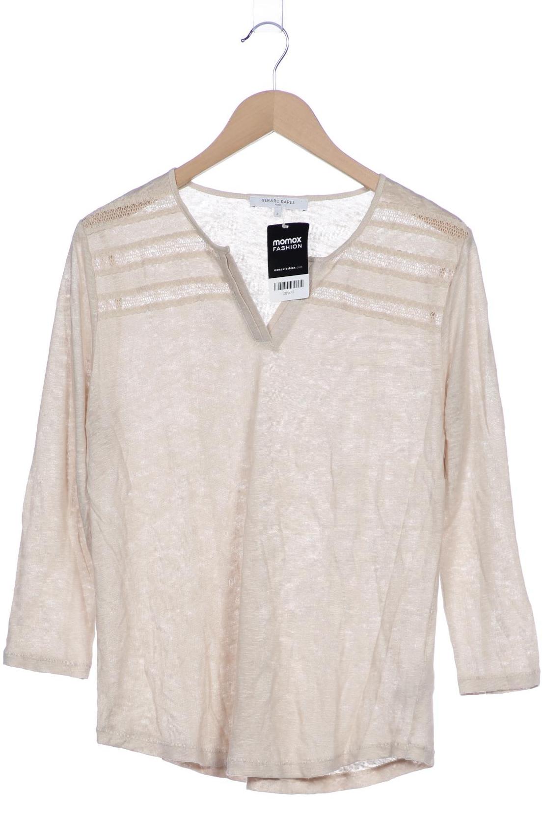 

Gerard Darel Damen Langarmshirt, beige, Gr. 38