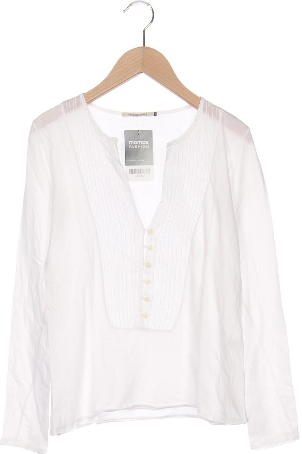 

Gerard Darel Damen Langarmshirt, weiß, Gr. 36