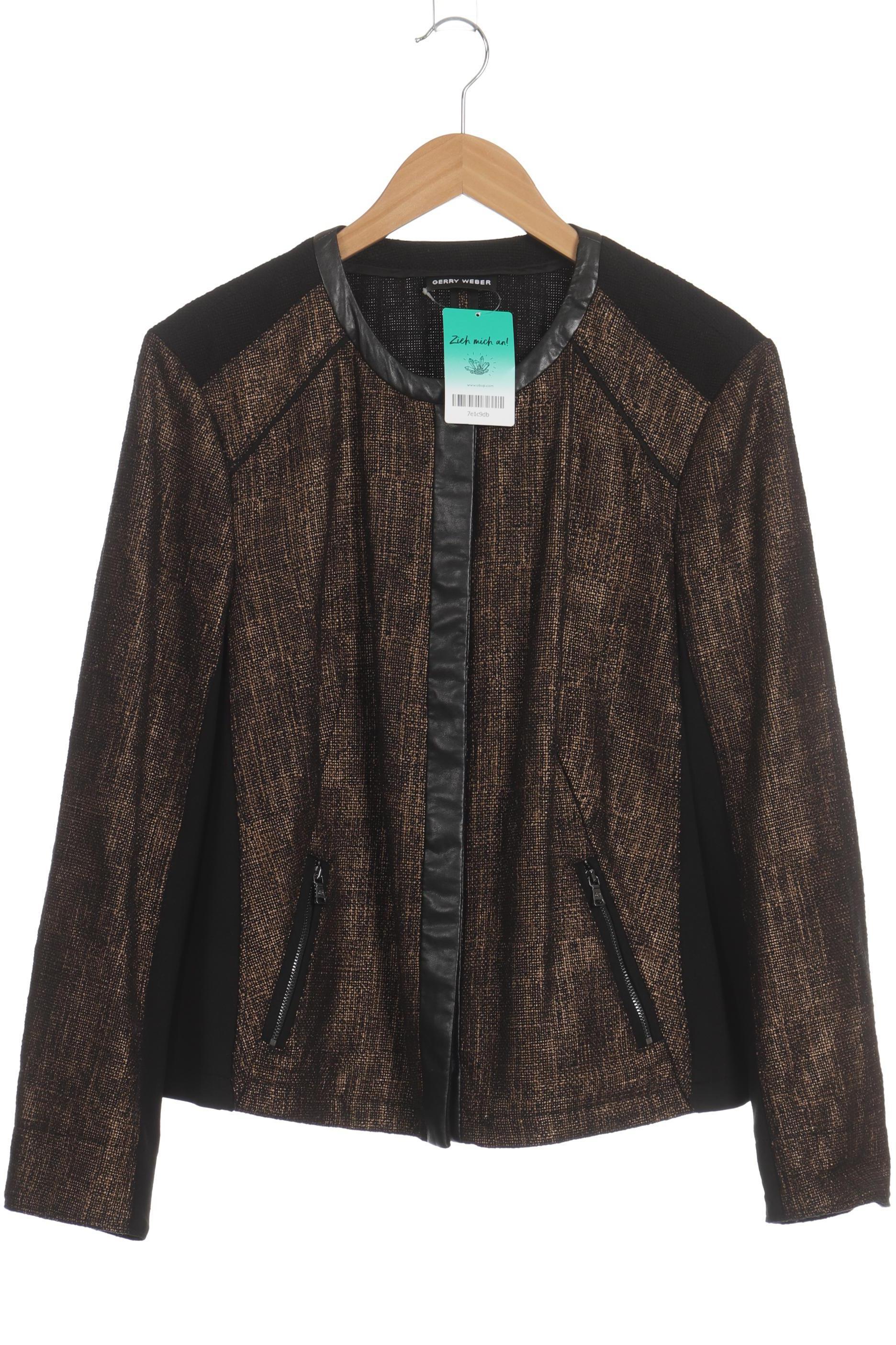 

Gerry Weber Damen Blazer, braun, Gr. 48