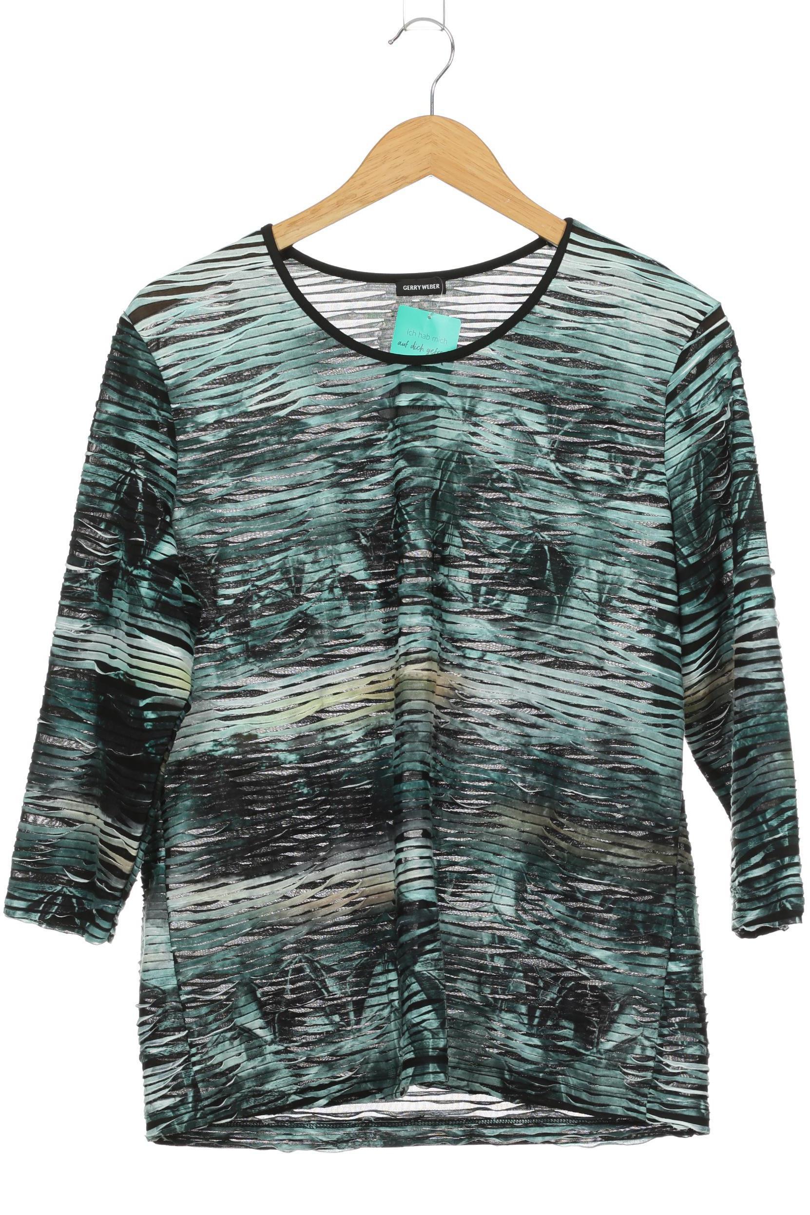 

Gerry Weber Damen Langarmshirt, grün, Gr. 46