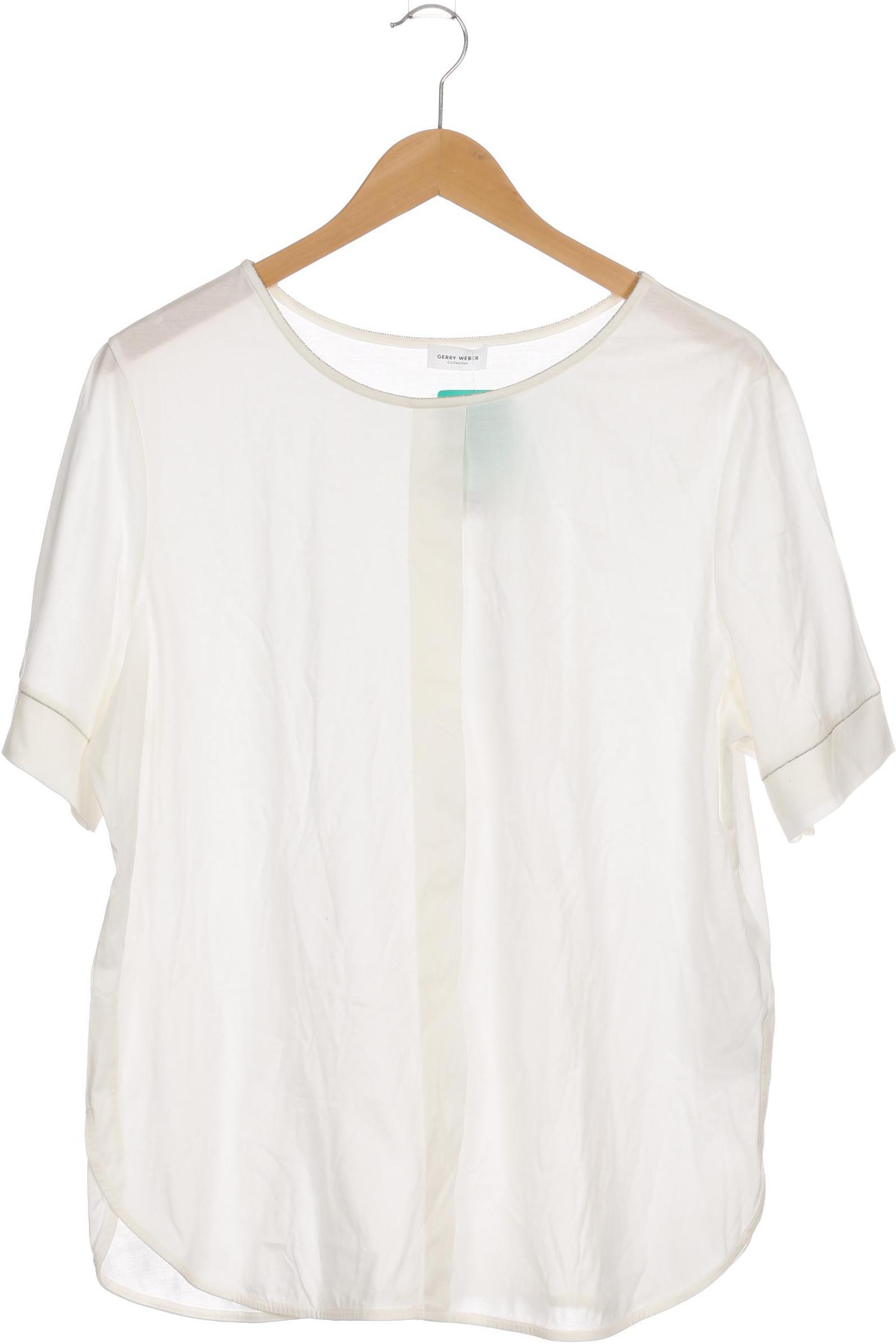 

Gerry Weber Damen Bluse, weiß, Gr. 44