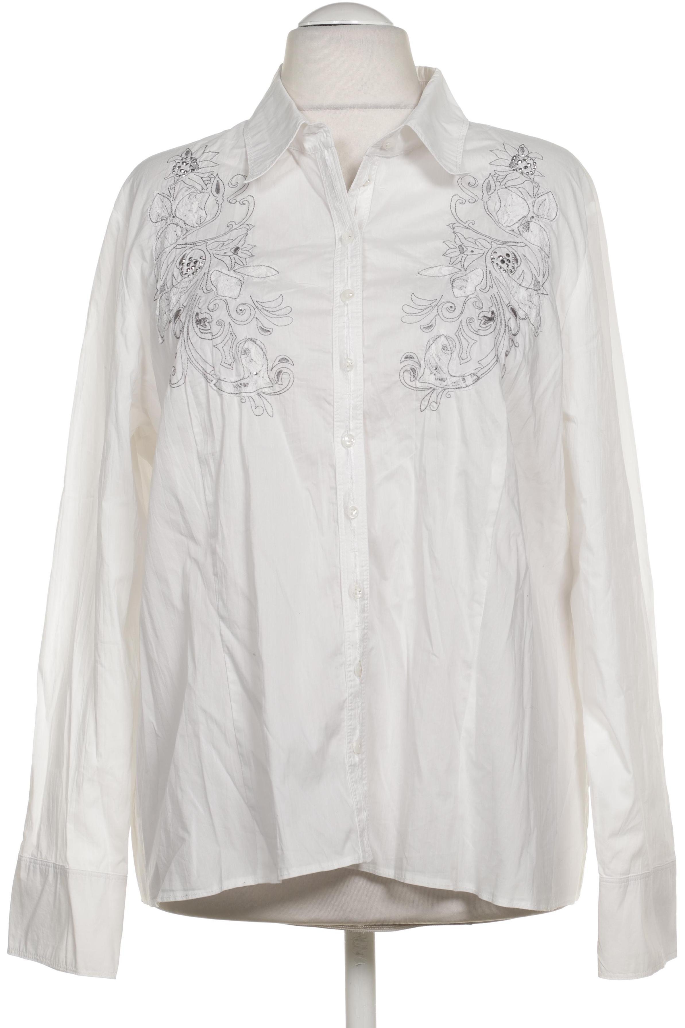 

Gerry Weber Damen Bluse, weiß, Gr. 48