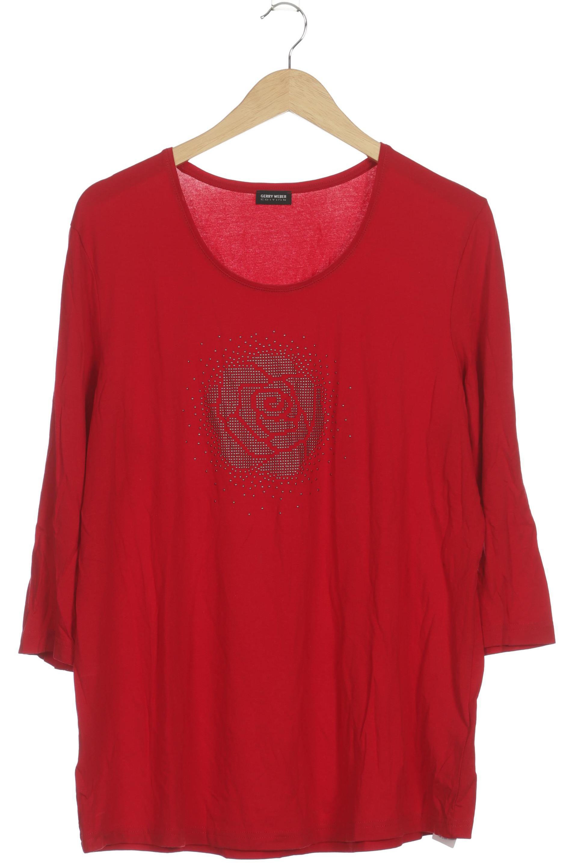 

Gerry Weber Damen Langarmshirt, rot, Gr. 46
