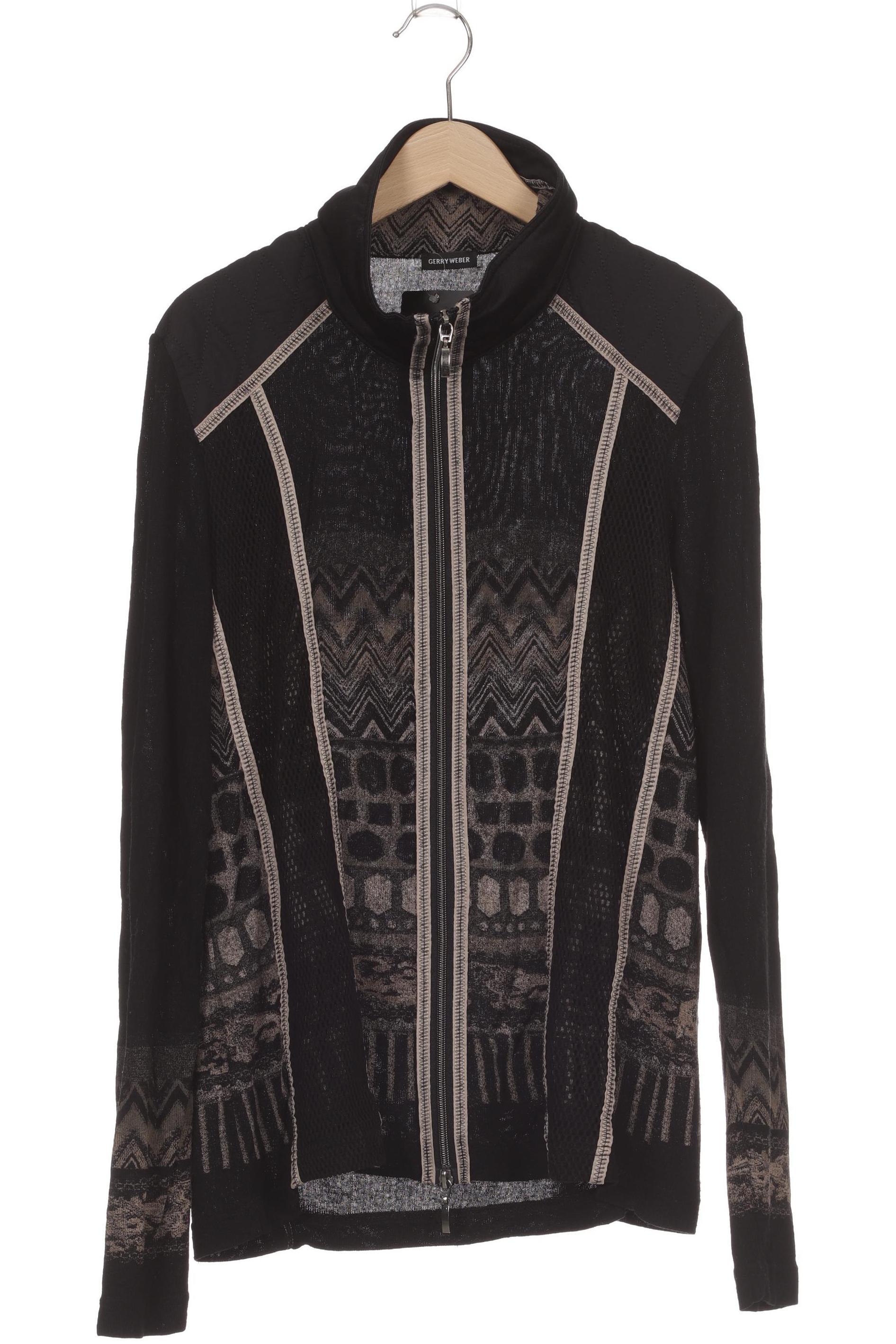 

Gerry Weber Damen Strickjacke, schwarz, Gr. 42