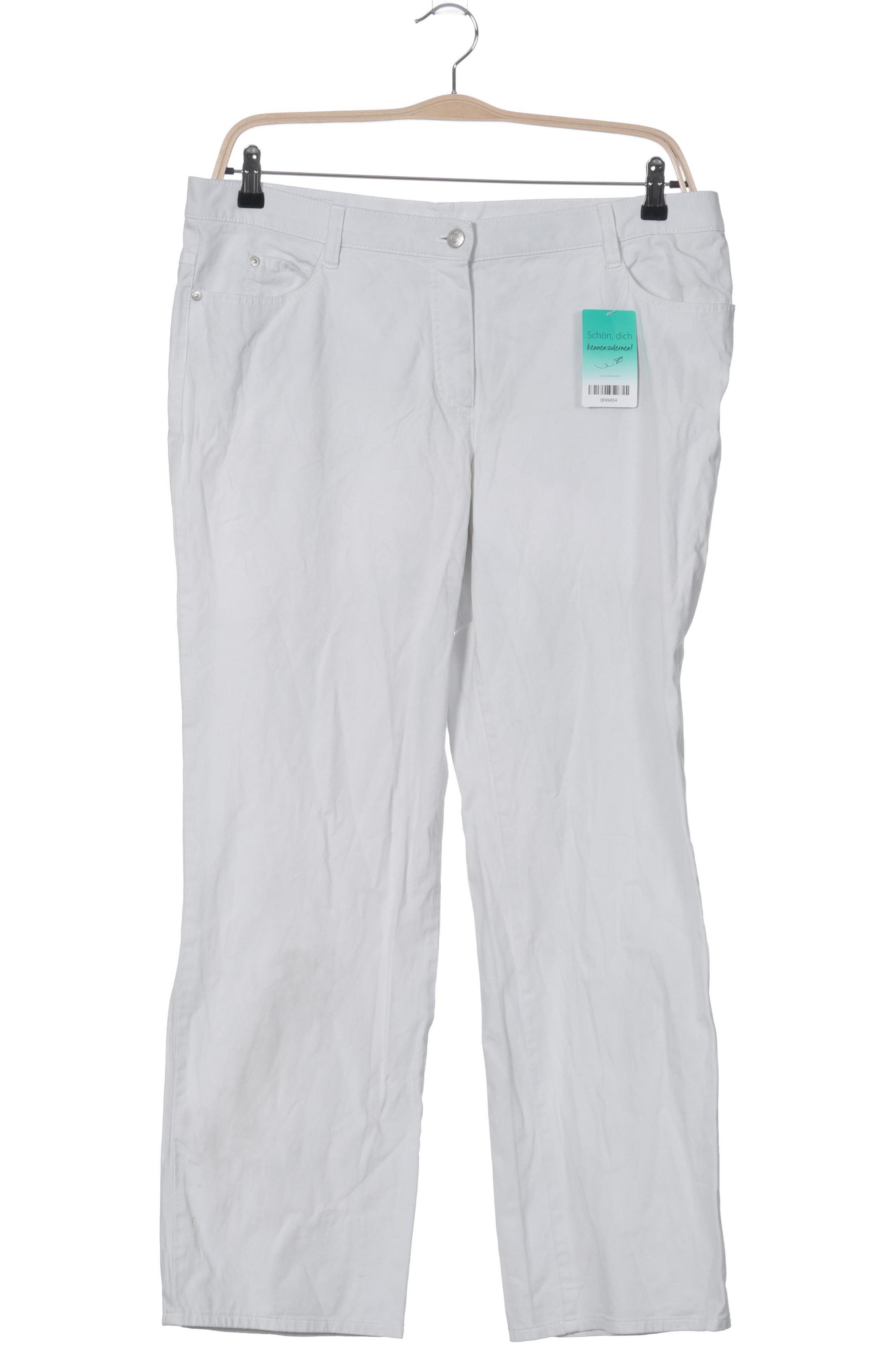 

Gerry Weber Damen Jeans, weiß, Gr. 46