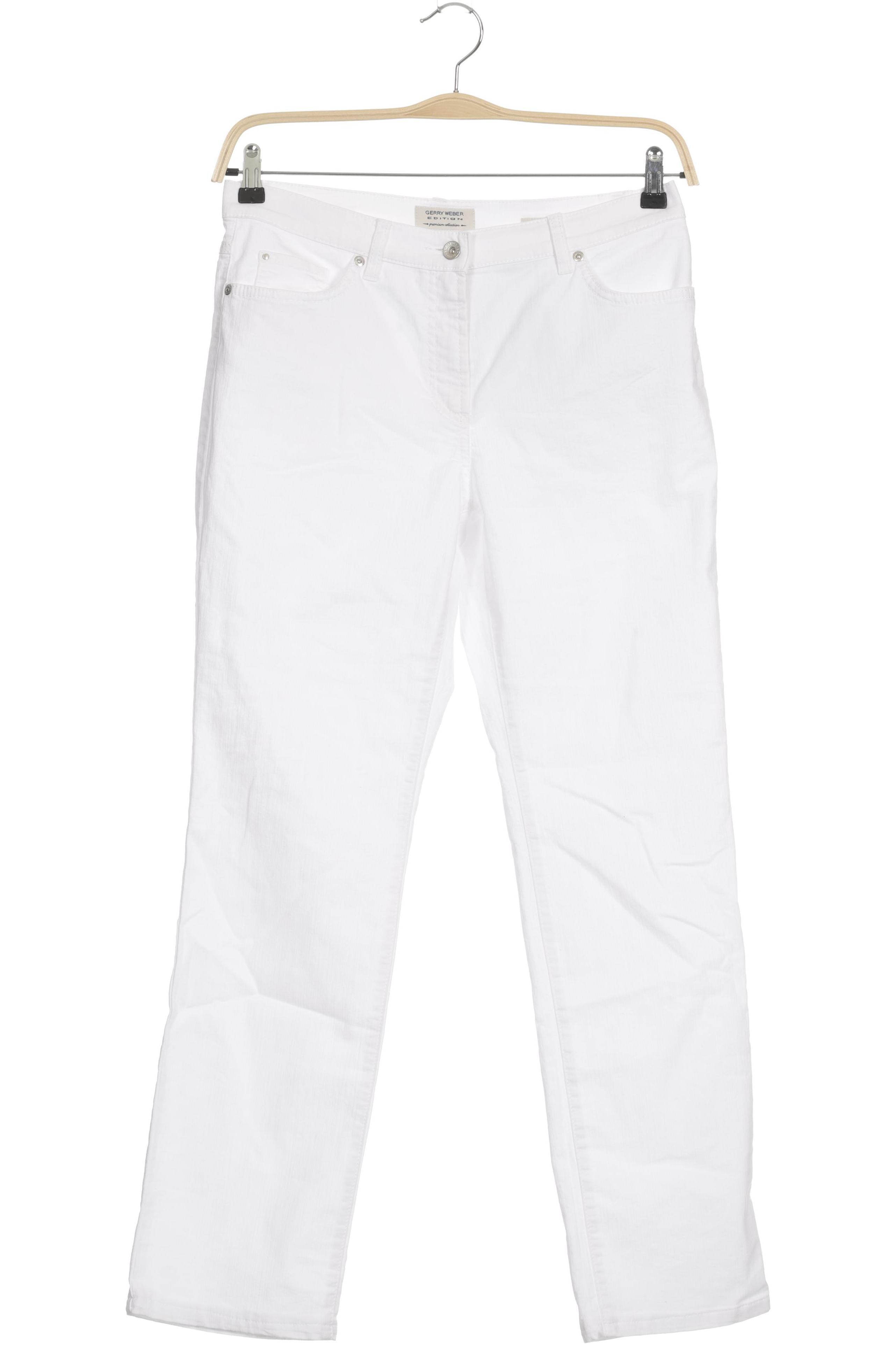 

Gerry Weber Damen Jeans, weiß, Gr. 40