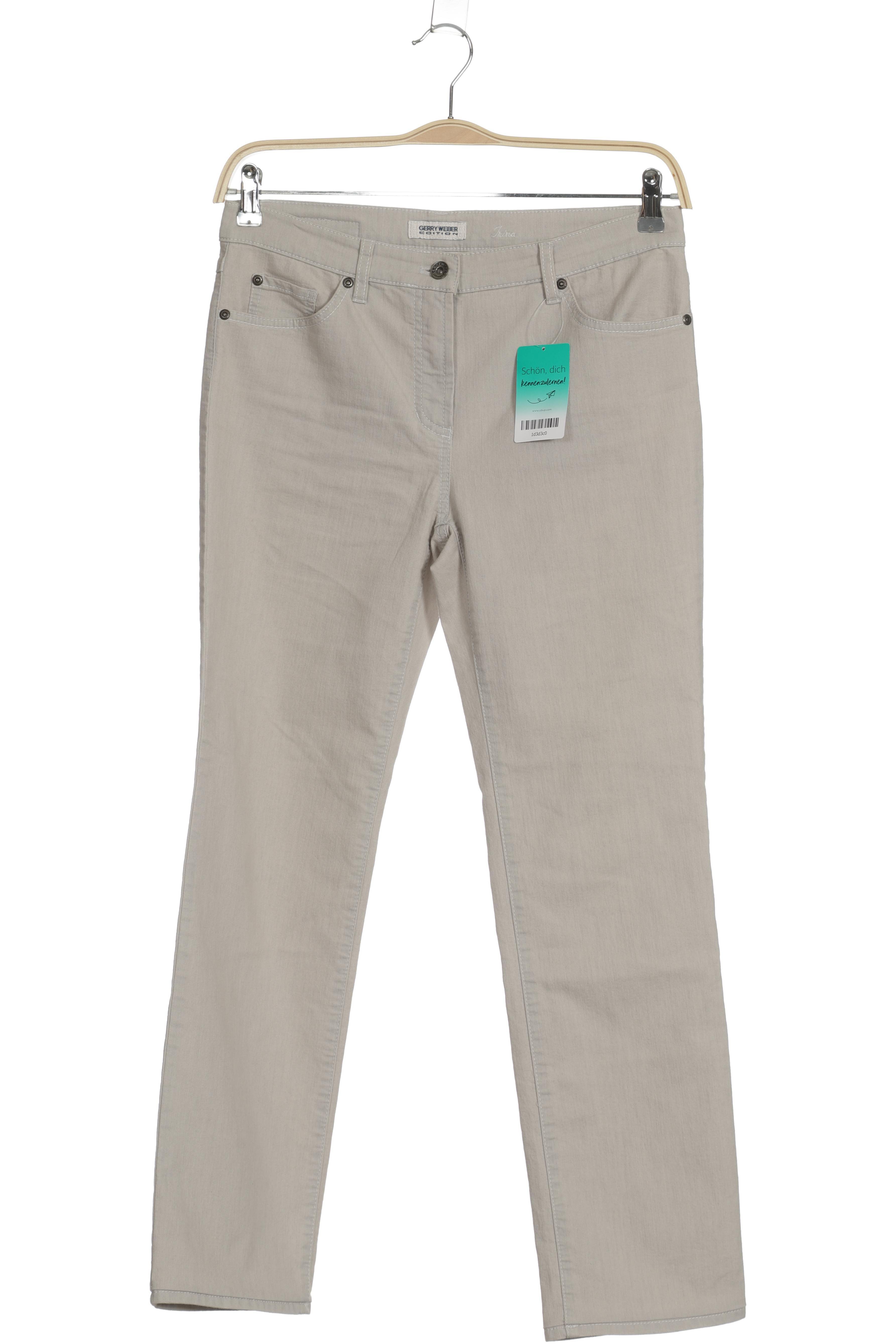 

Gerry Weber Damen Jeans, beige, Gr. 38