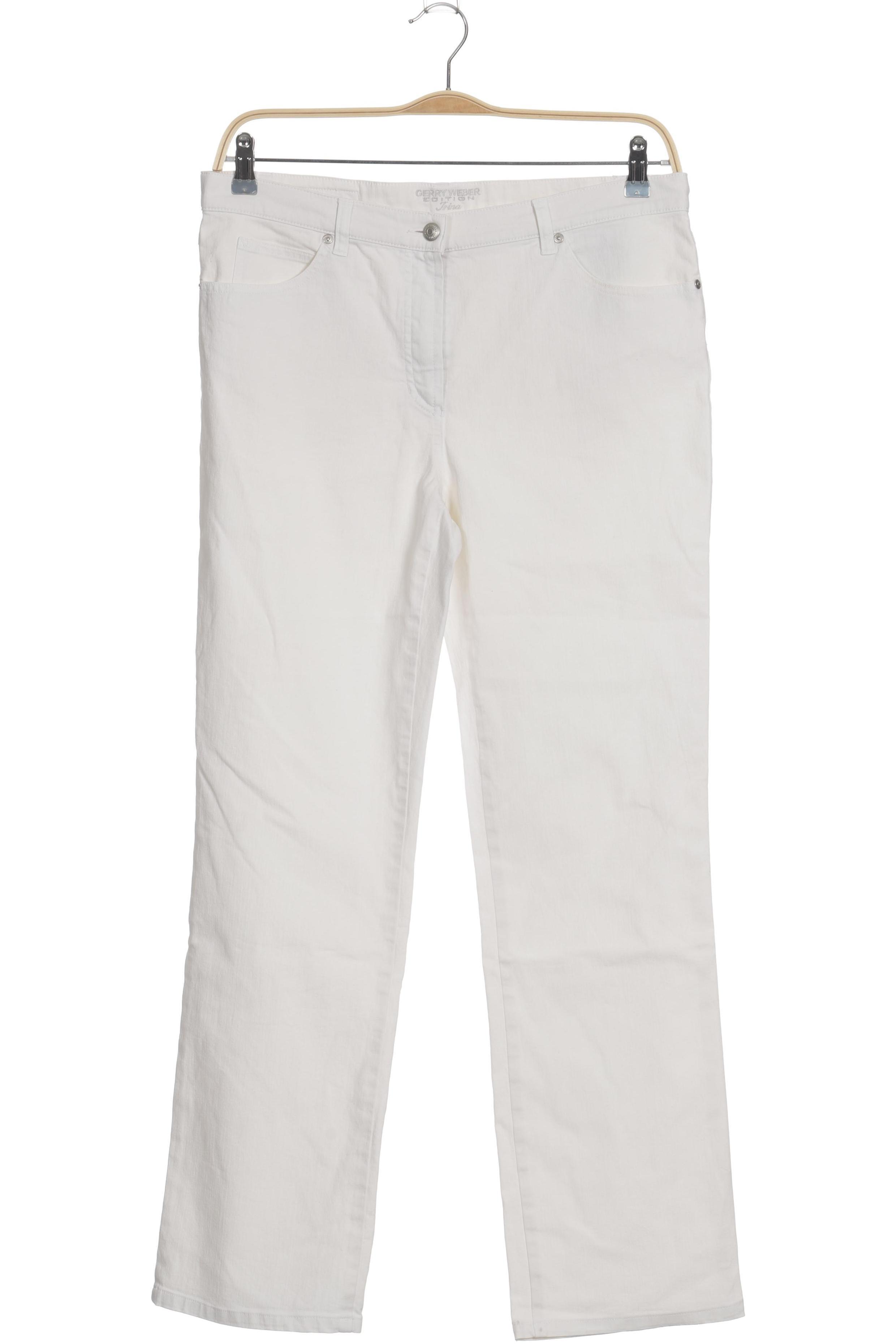 

Gerry Weber Damen Jeans, weiß, Gr. 42