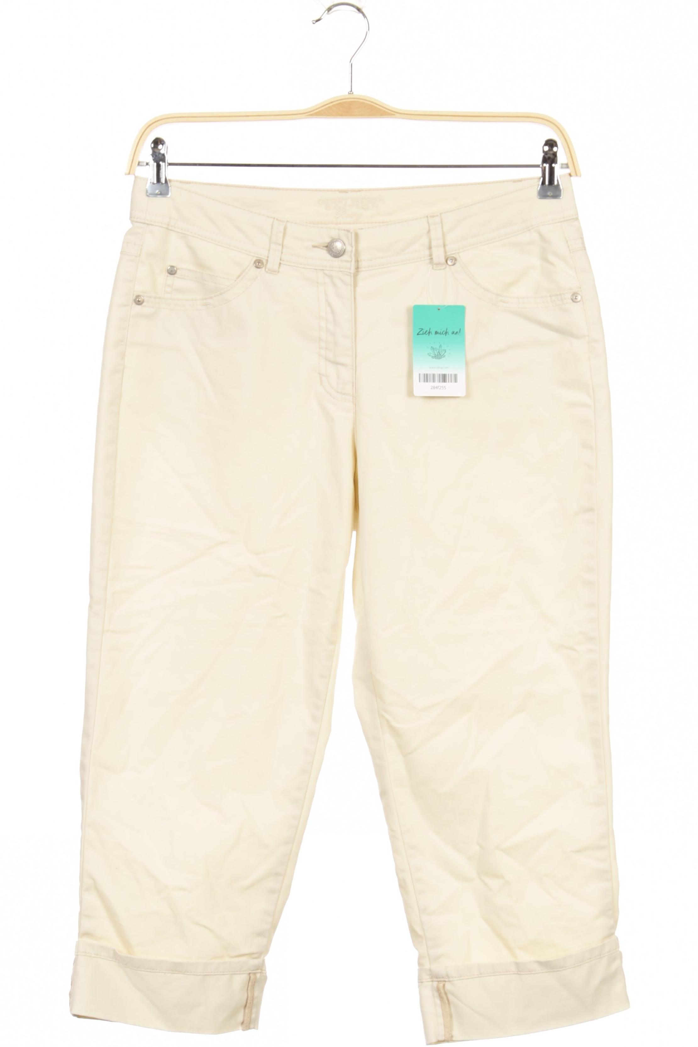 

Gerry Weber Damen Jeans, beige, Gr. 40