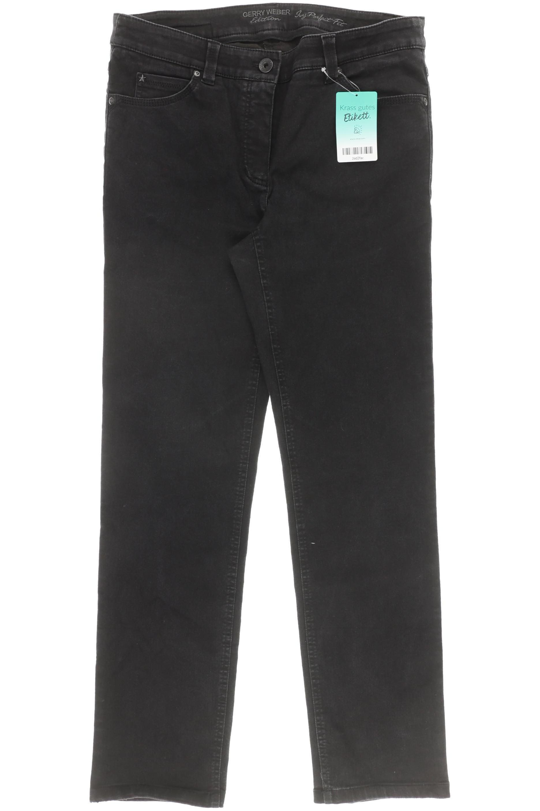 

Gerry Weber Damen Jeans, schwarz, Gr. 42