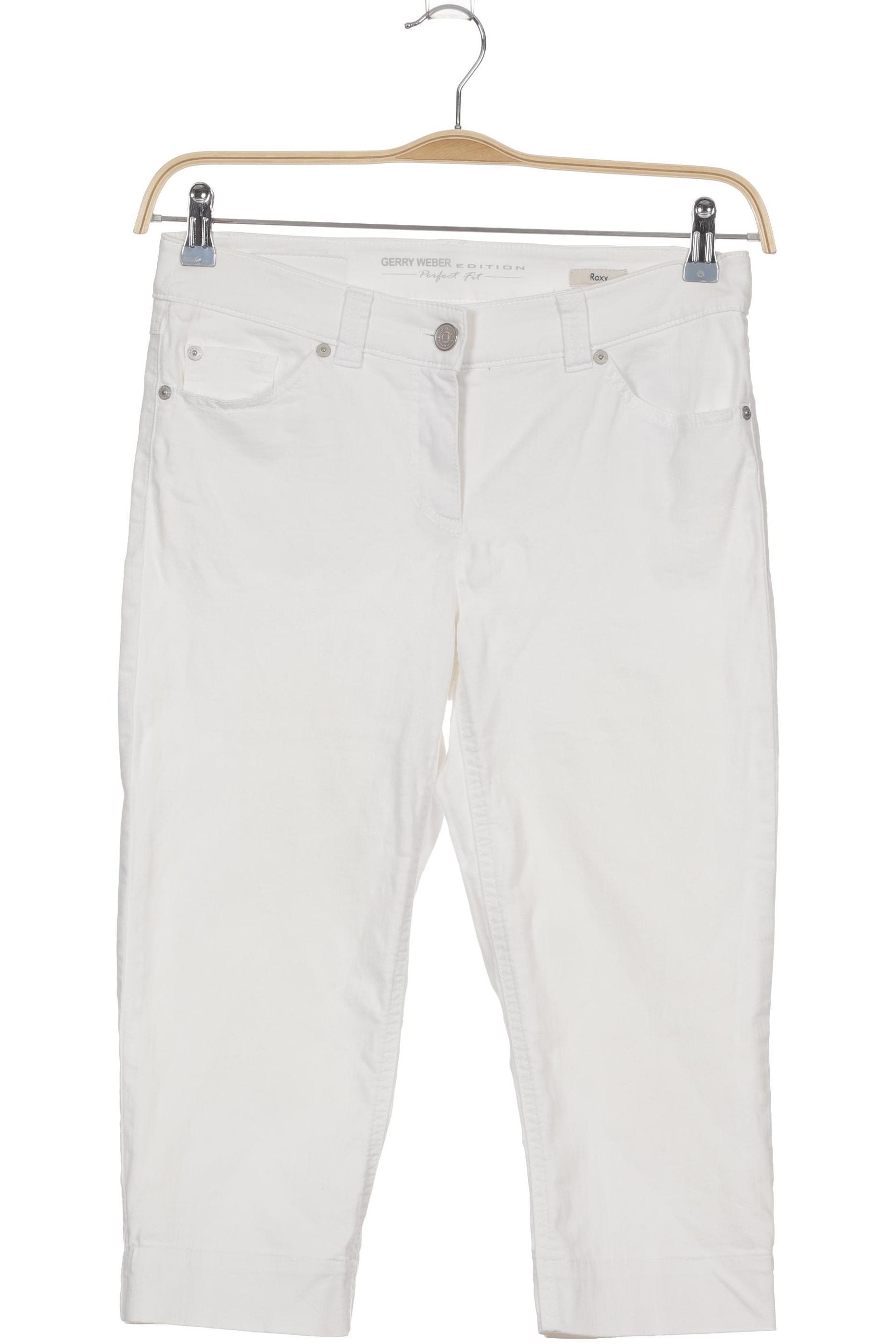 

Gerry Weber Damen Jeans, weiß, Gr. 40