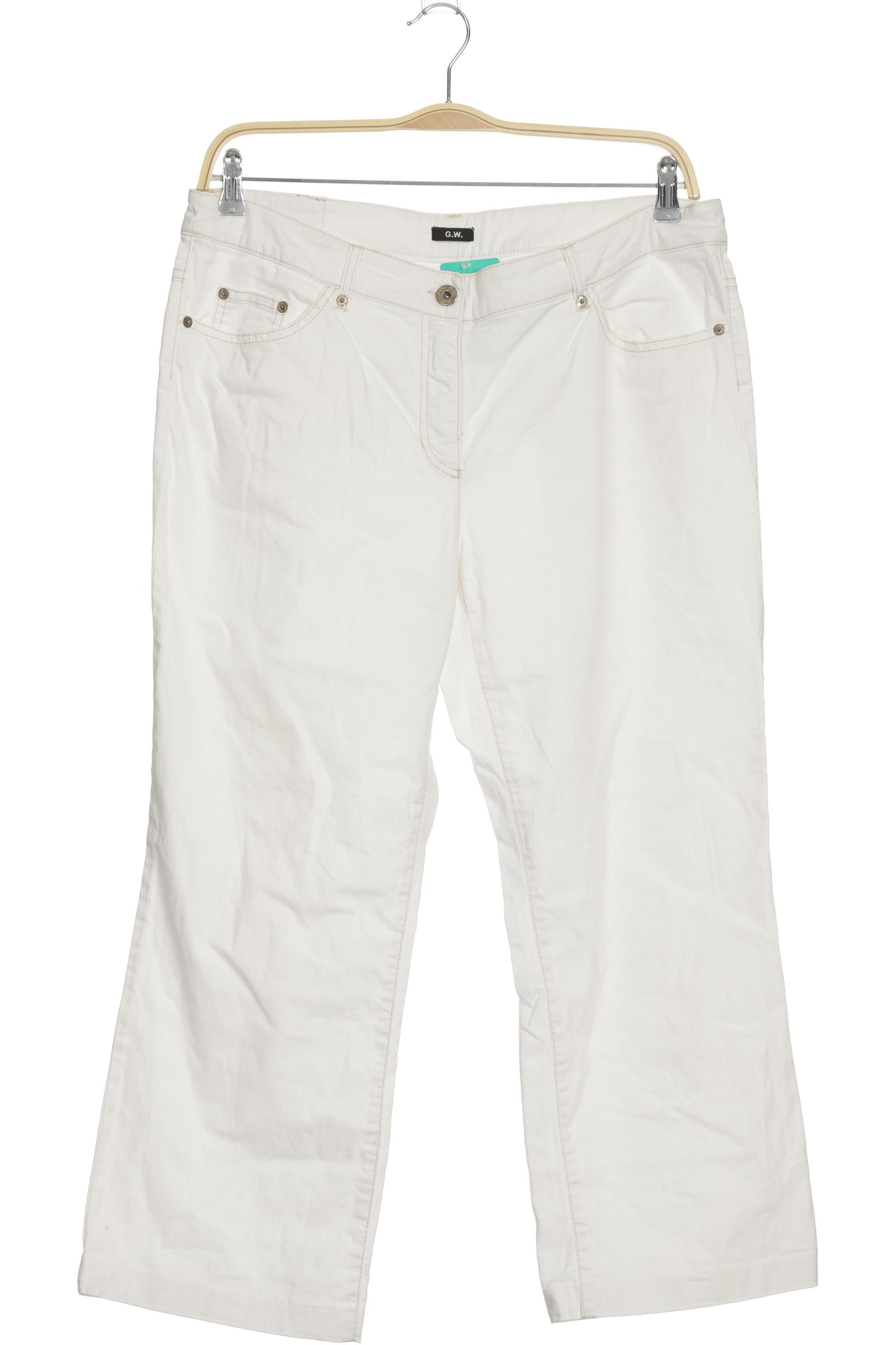 

Gerry Weber Damen Jeans, weiß, Gr. 46