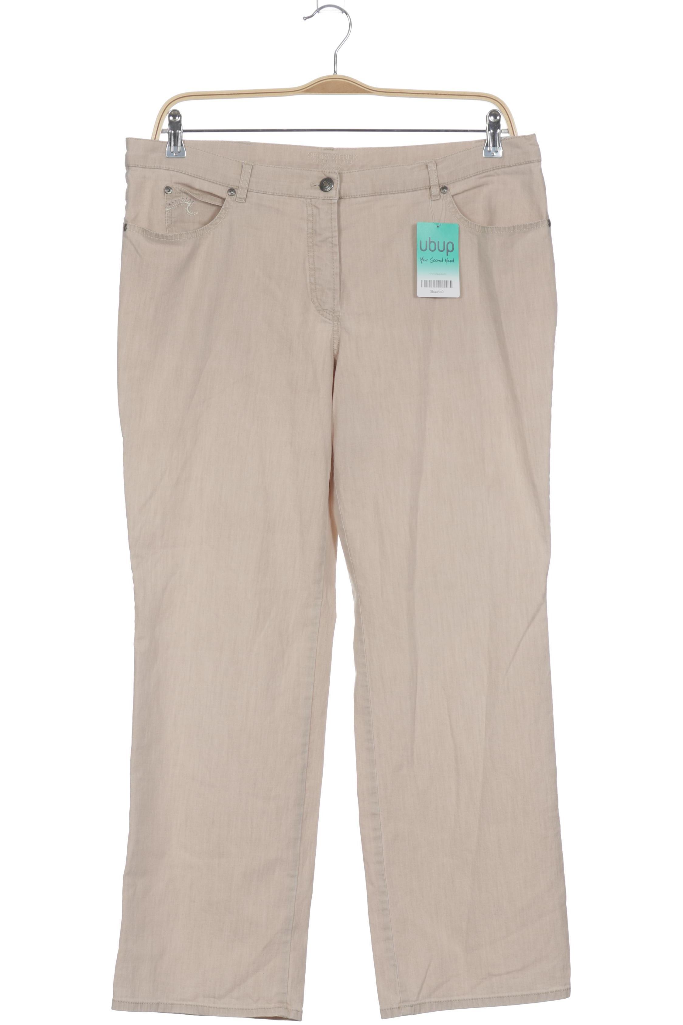 

Gerry Weber Damen Jeans, beige, Gr. 46