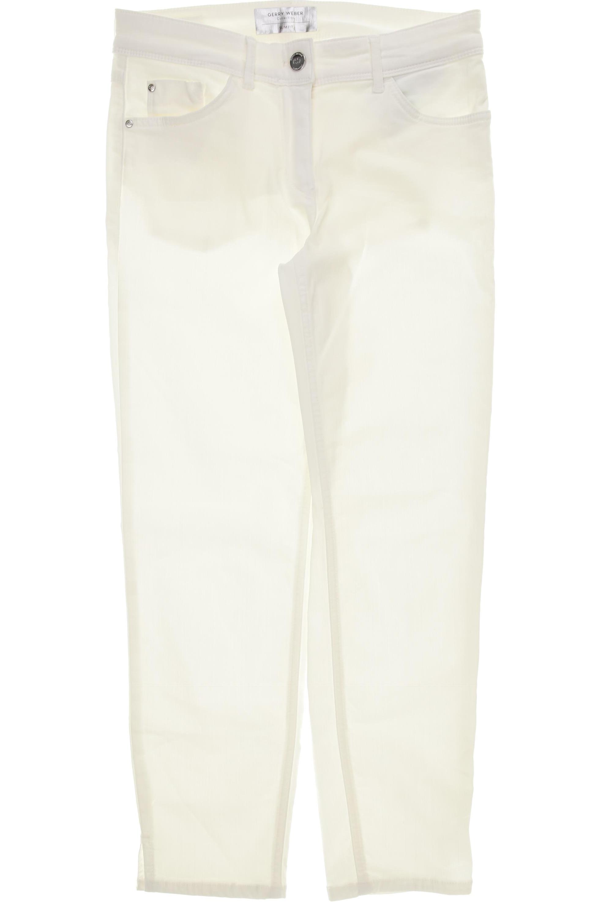 

Gerry Weber Damen Jeans, weiß, Gr. 38