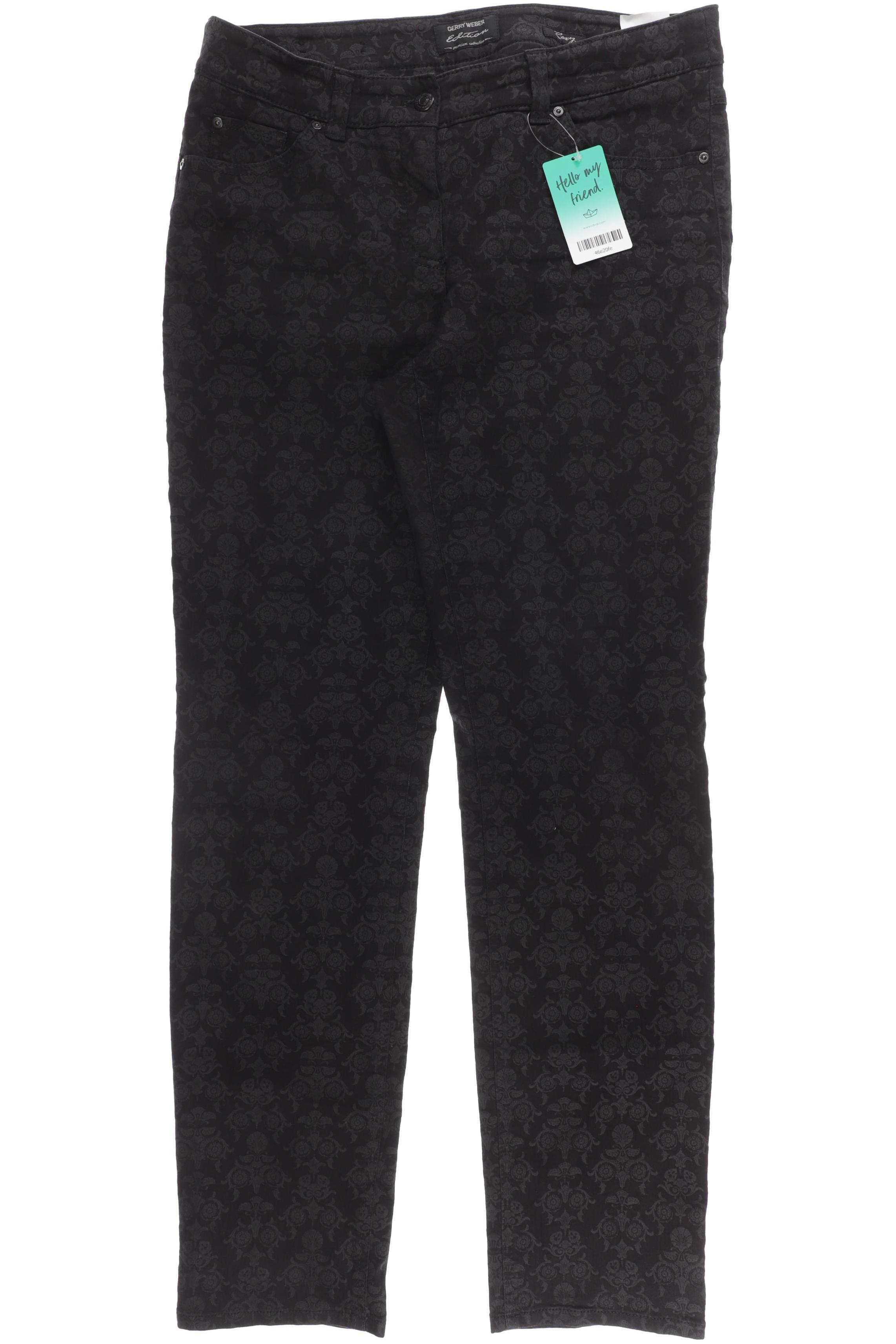 

Gerry Weber Damen Jeans, schwarz, Gr.
