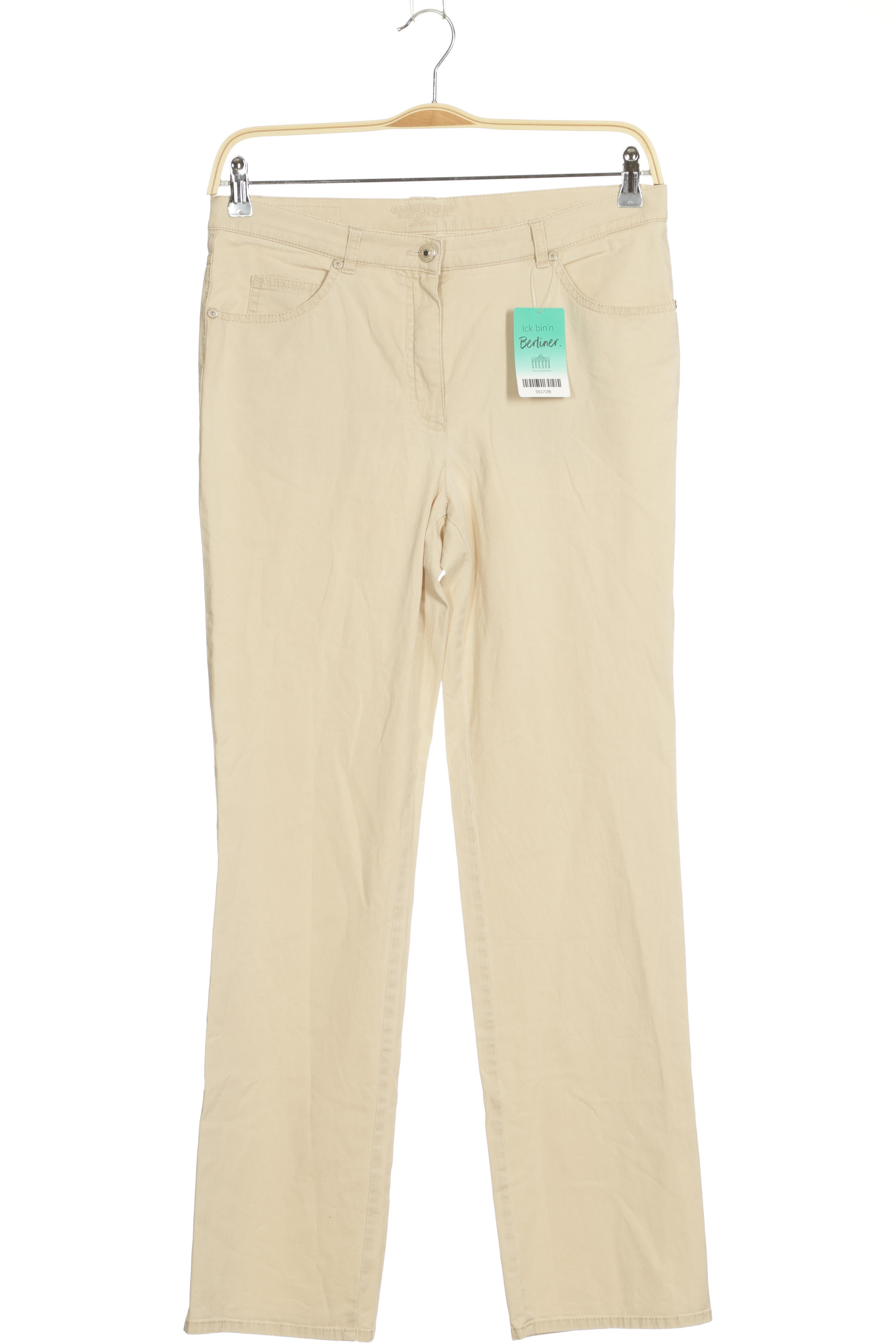 

Gerry Weber Damen Jeans, beige, Gr. 40