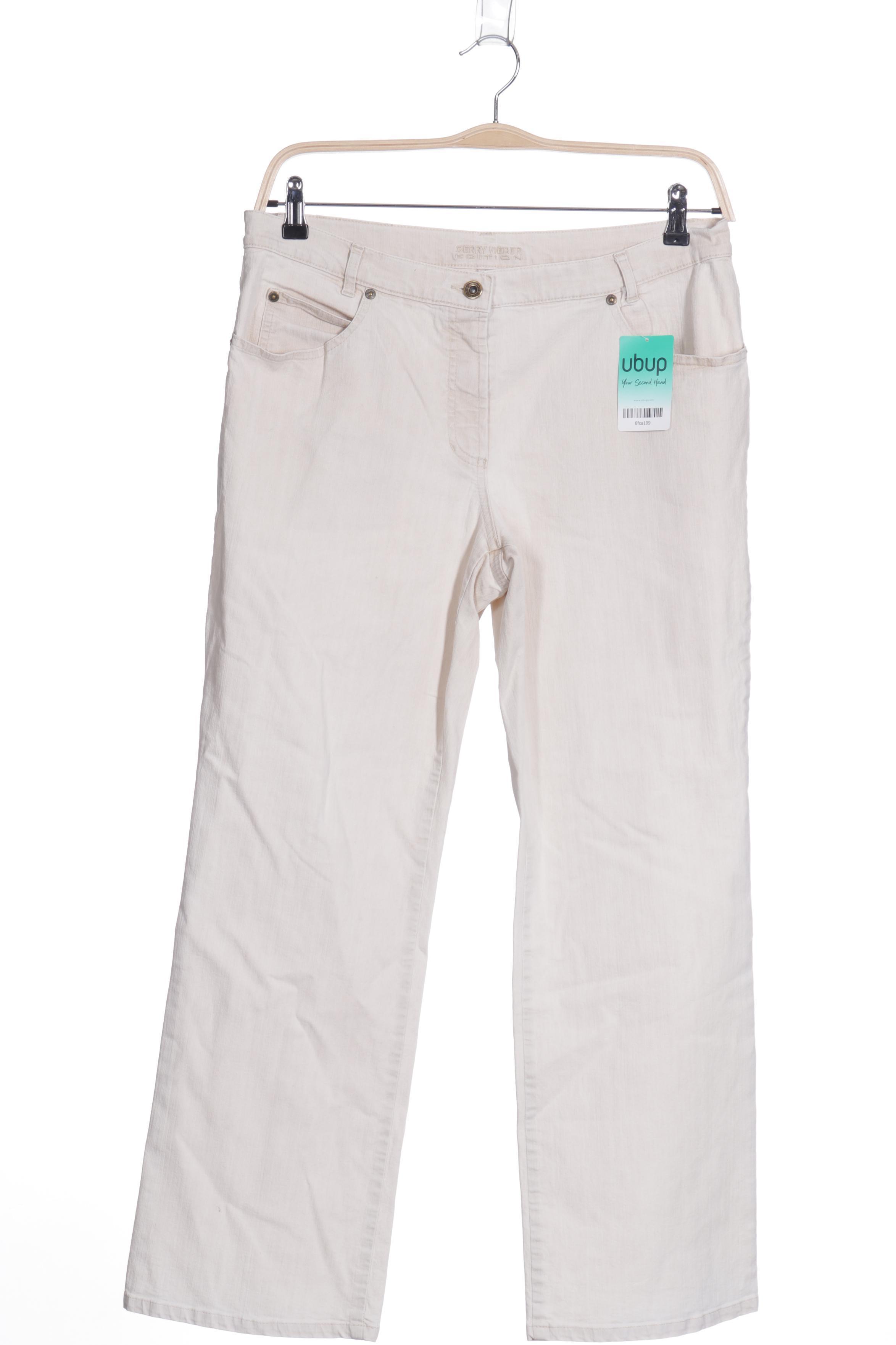 

Gerry Weber Damen Jeans, beige, Gr. 44