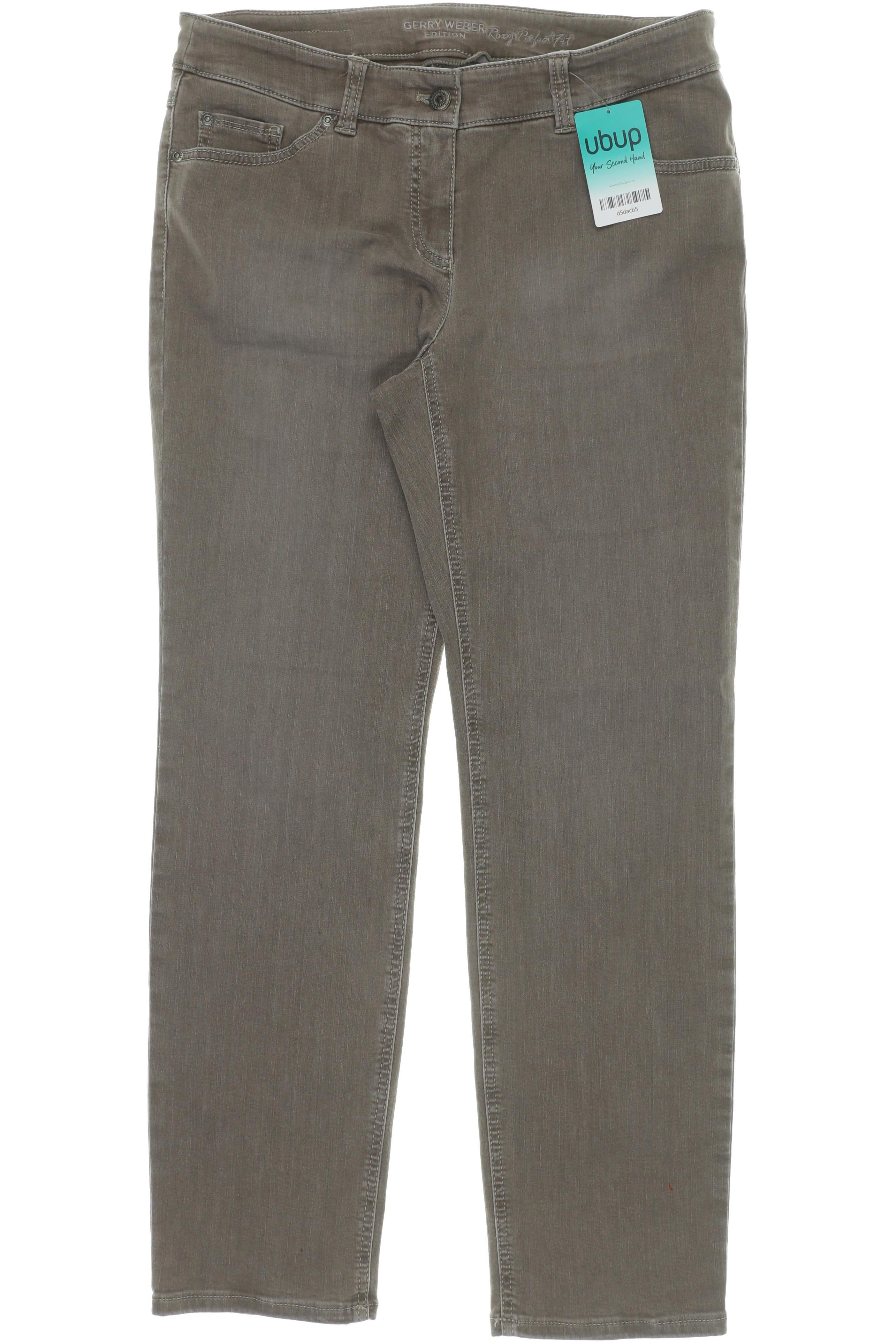 

Gerry Weber Damen Jeans, beige, Gr. 42