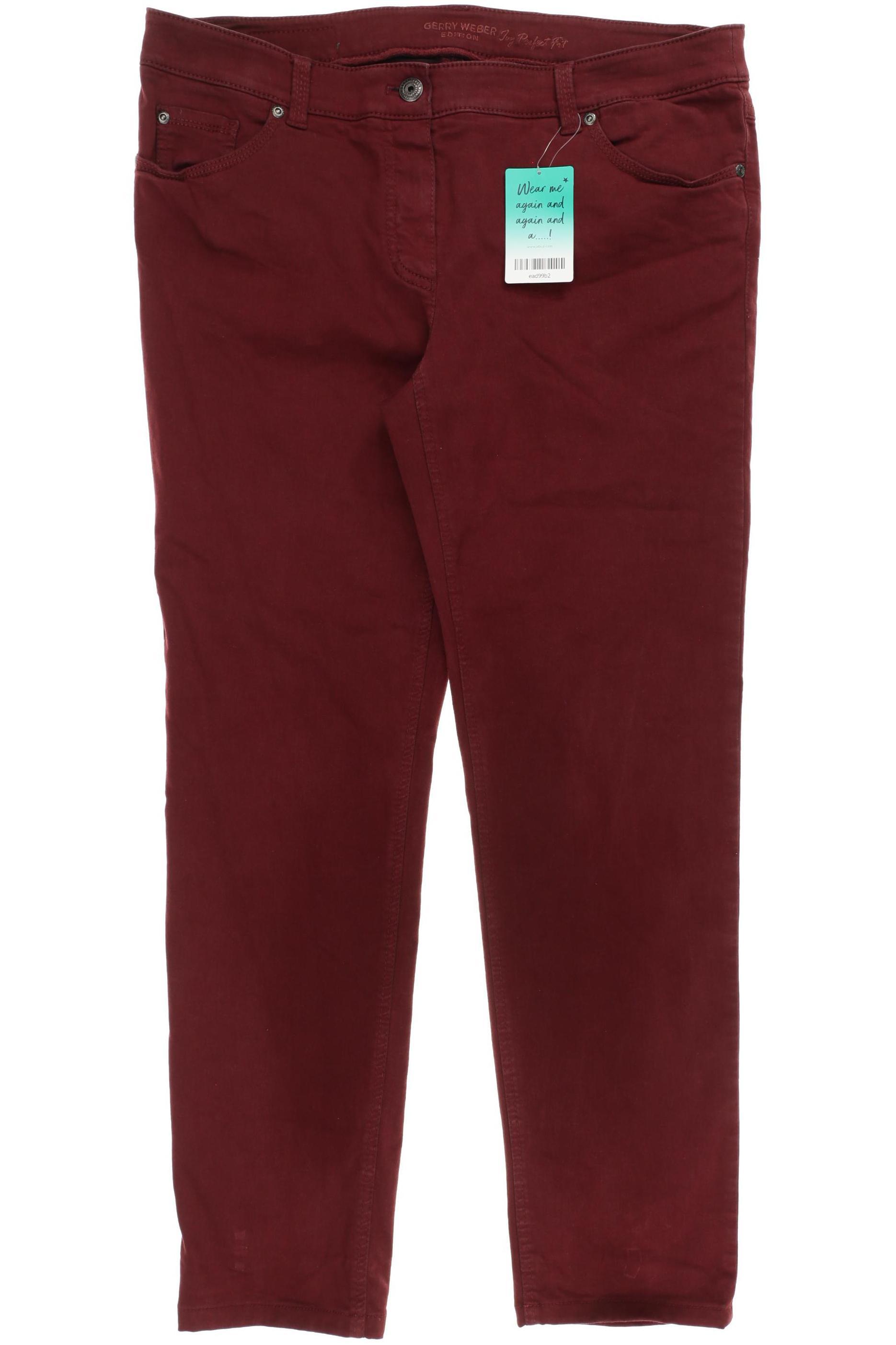

Gerry Weber Damen Jeans, rot, Gr. 44
