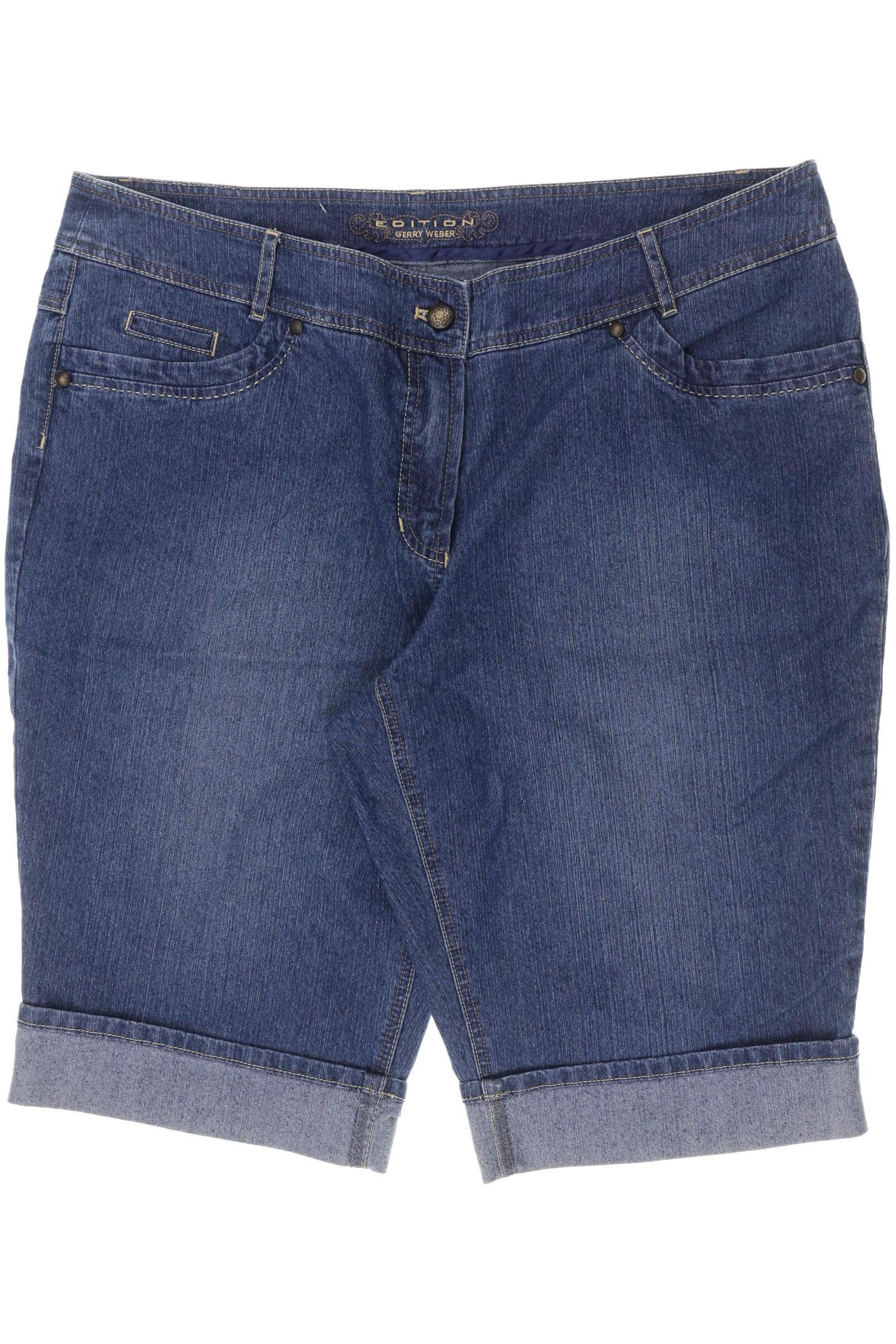 

Gerry Weber Damen Shorts, blau, Gr. 48