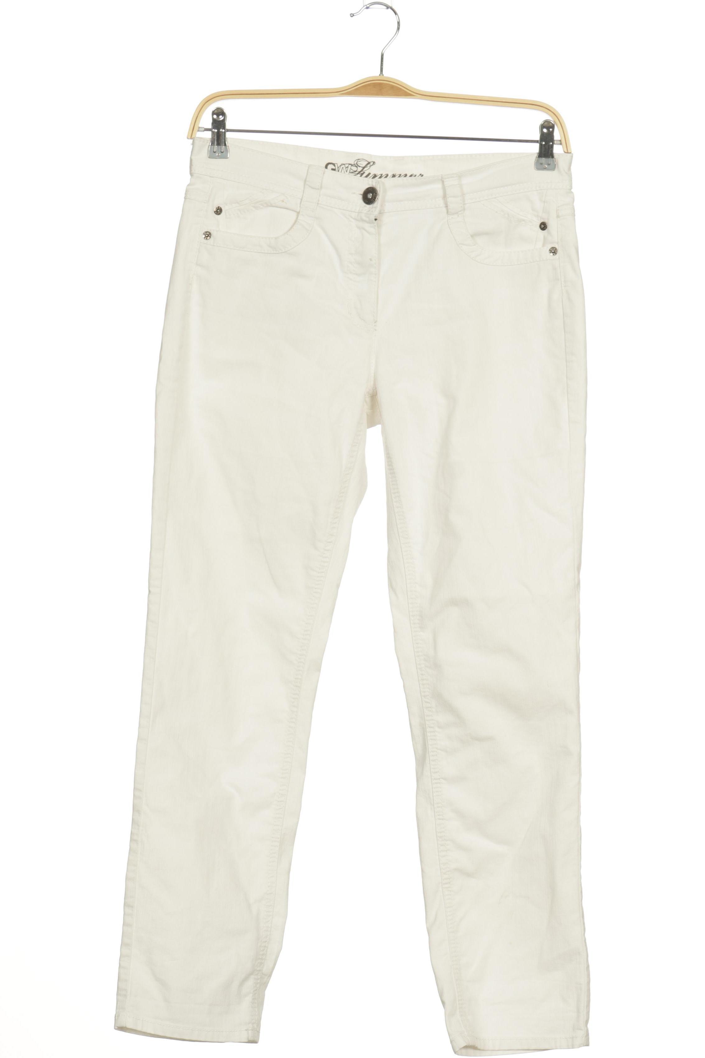 

Gerry Weber Damen Jeans, weiß, Gr. 40