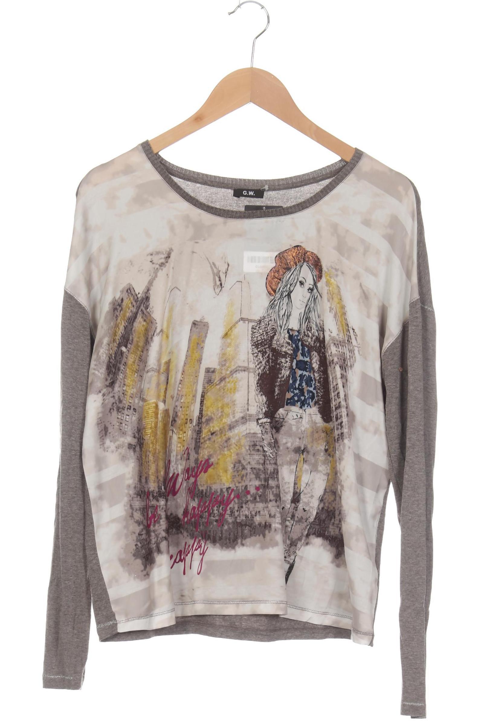 

Gerry Weber Damen Langarmshirt, grau, Gr.