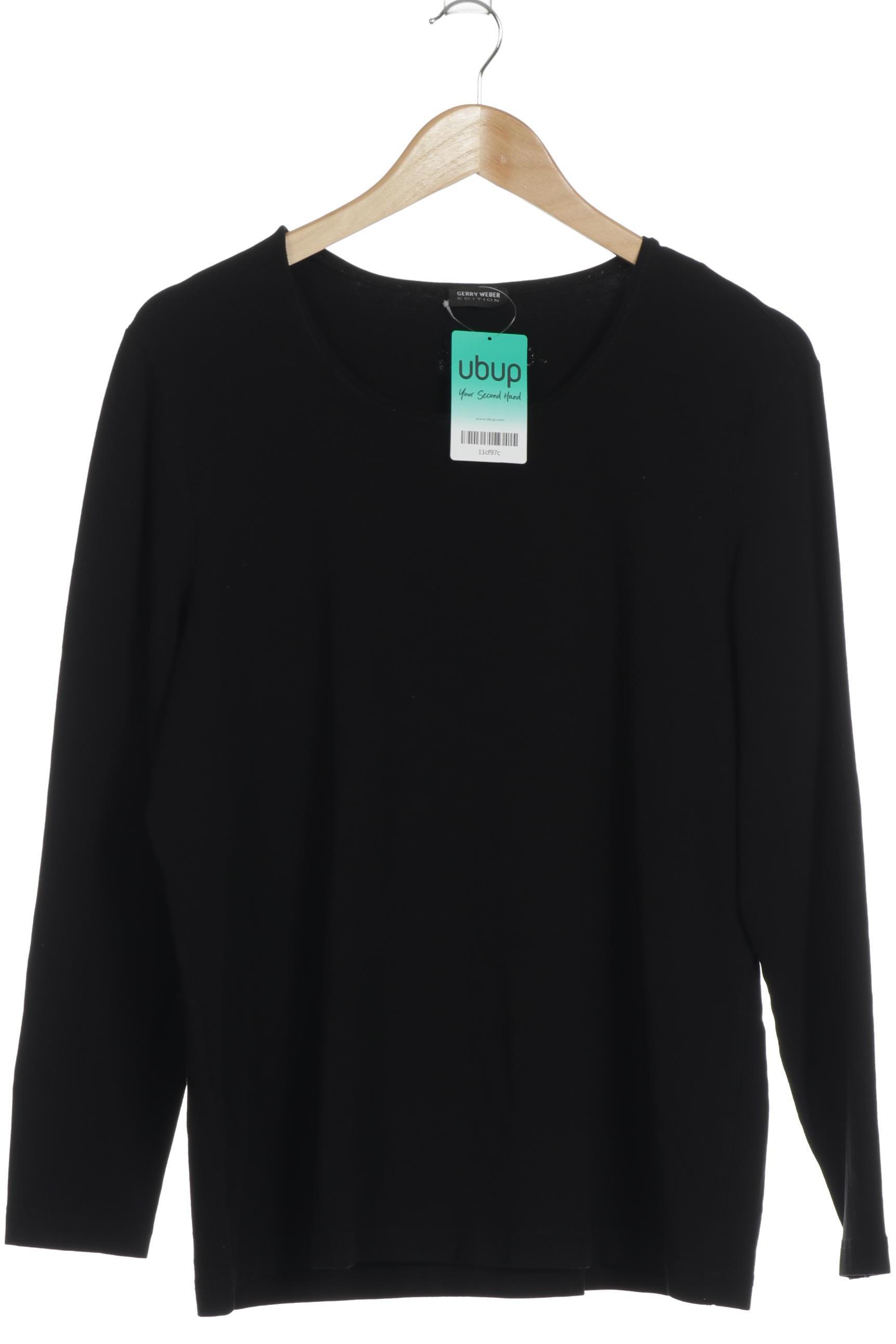 

Gerry Weber Damen Langarmshirt, schwarz, Gr.