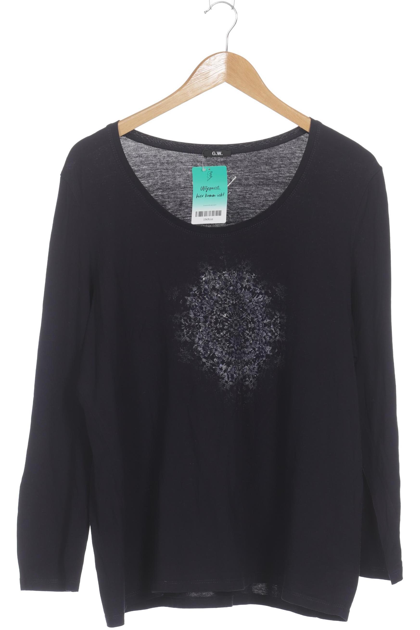 

Gerry Weber Damen Langarmshirt, blau, Gr. 48