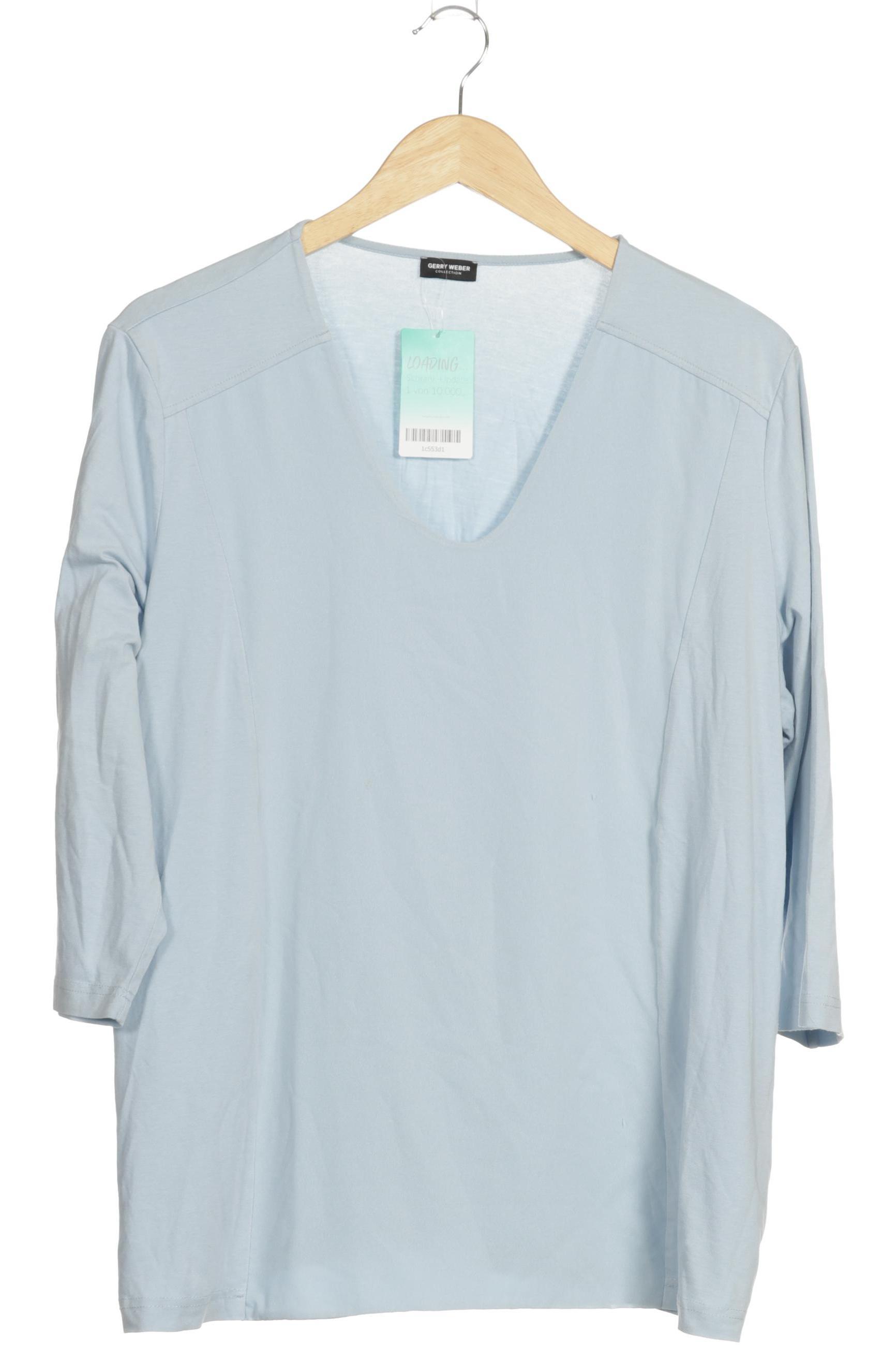 

Gerry Weber Damen Langarmshirt, blau, Gr. 48