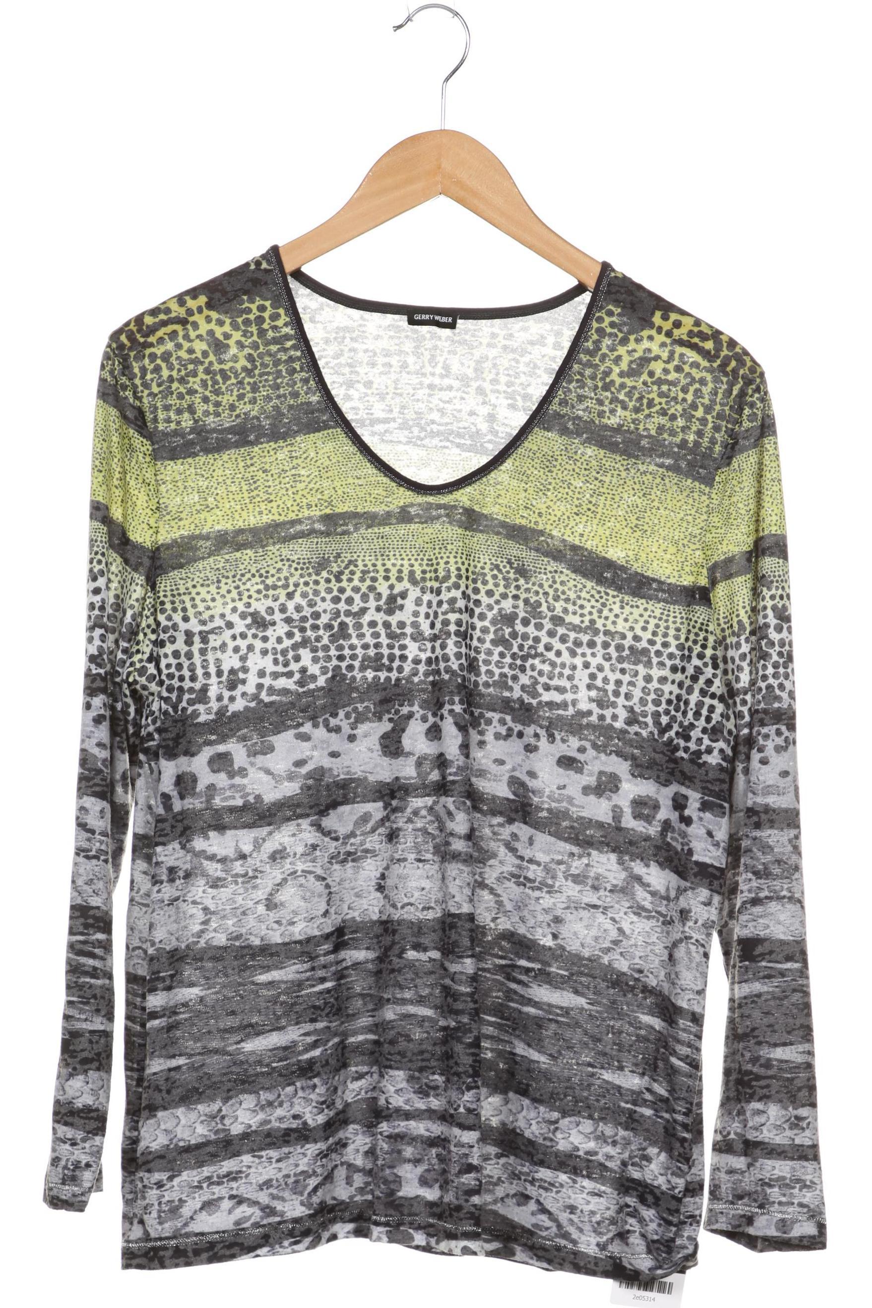 

Gerry Weber Damen Langarmshirt, grau, Gr. 46
