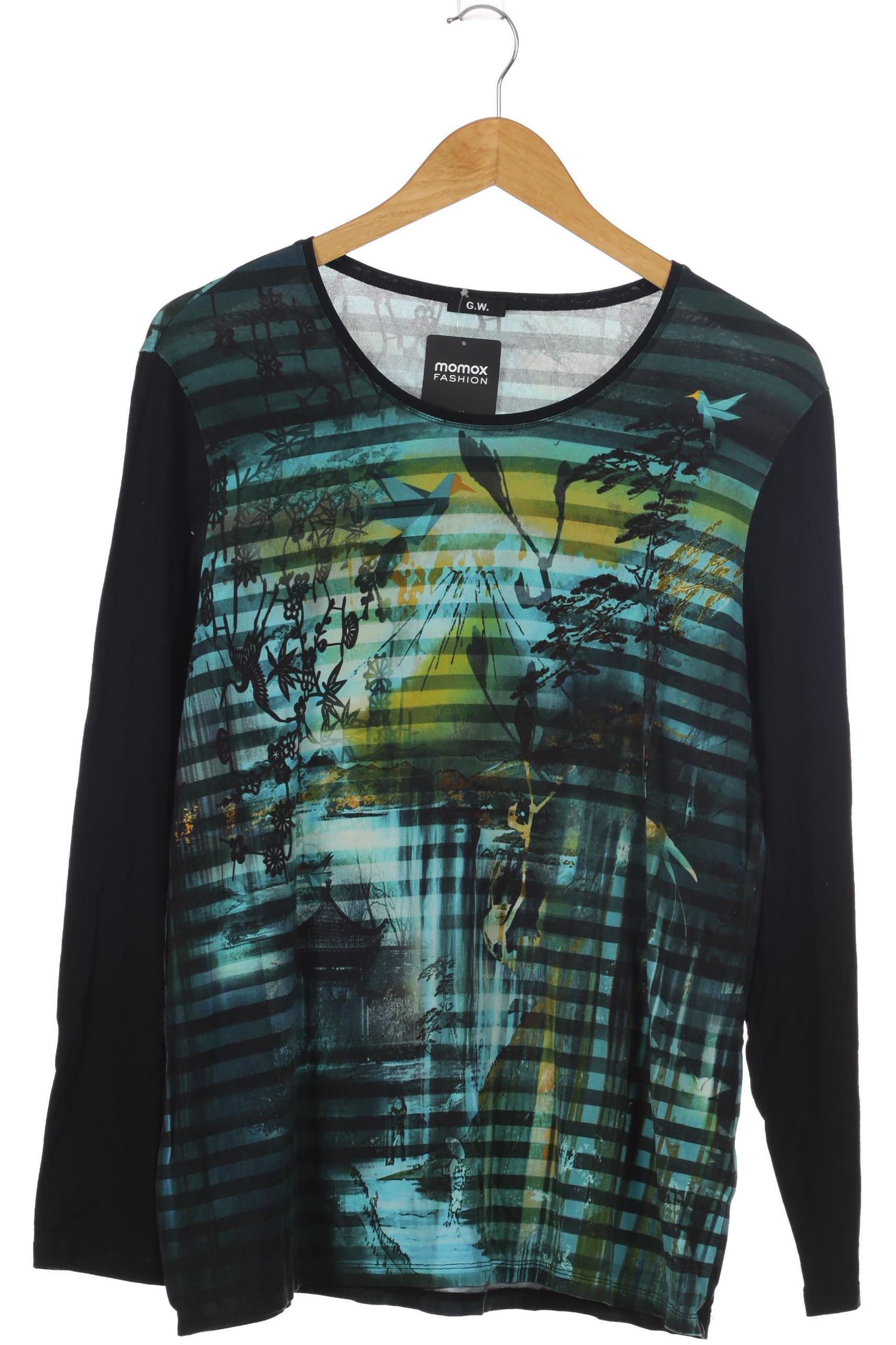 

Gerry Weber Damen Langarmshirt, grün, Gr. 44