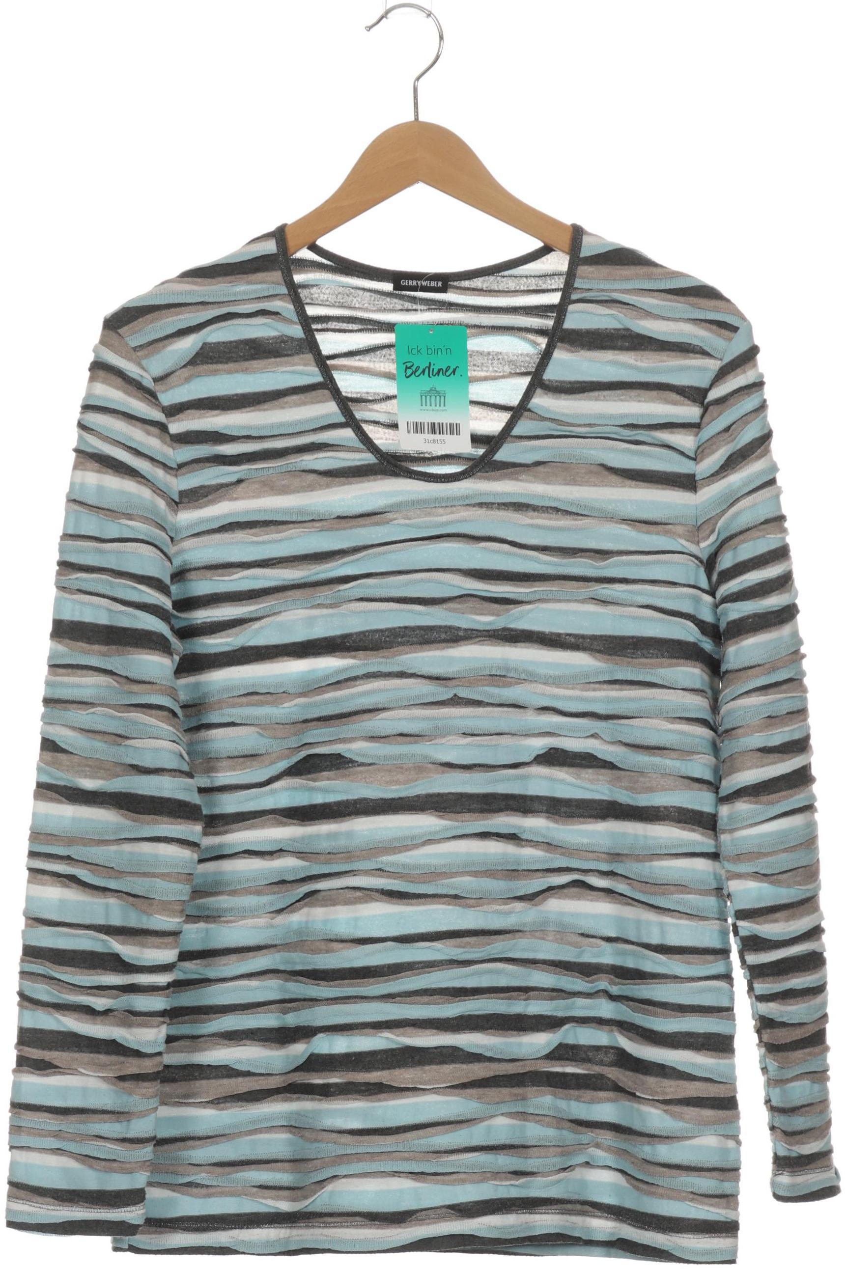 

Gerry Weber Damen Langarmshirt, blau, Gr.