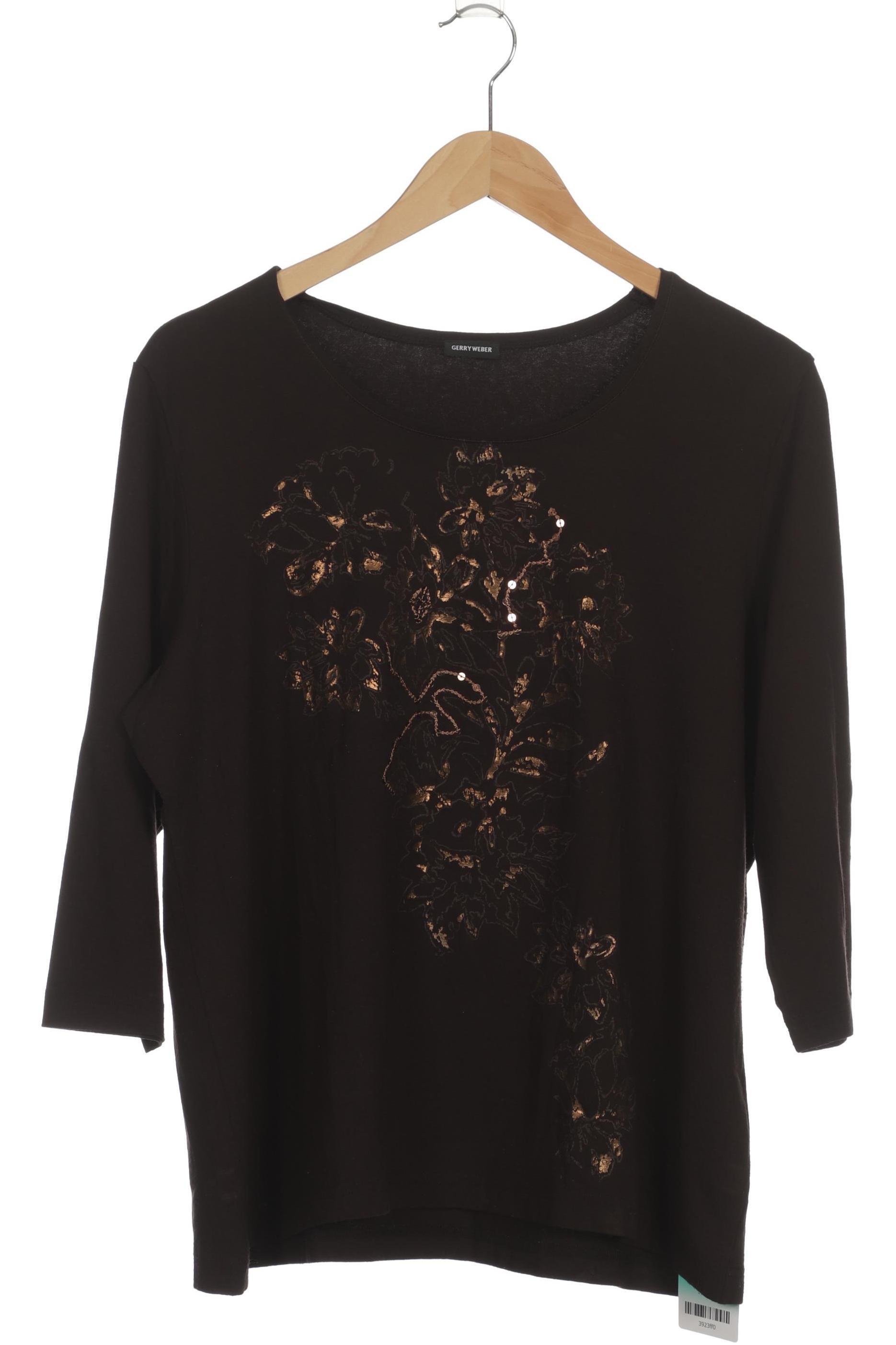 

Gerry Weber Damen Langarmshirt, braun, Gr. 46
