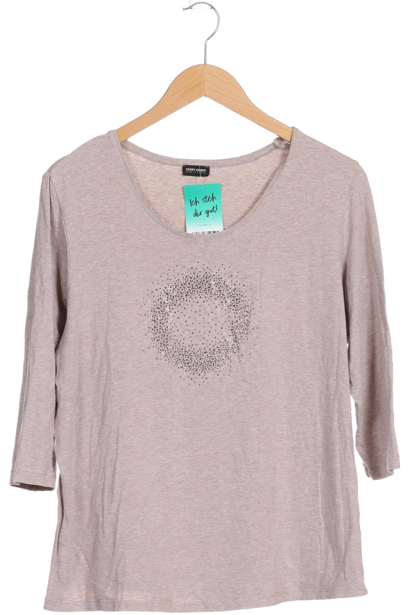 

Gerry Weber Damen Langarmshirt, beige, Gr.