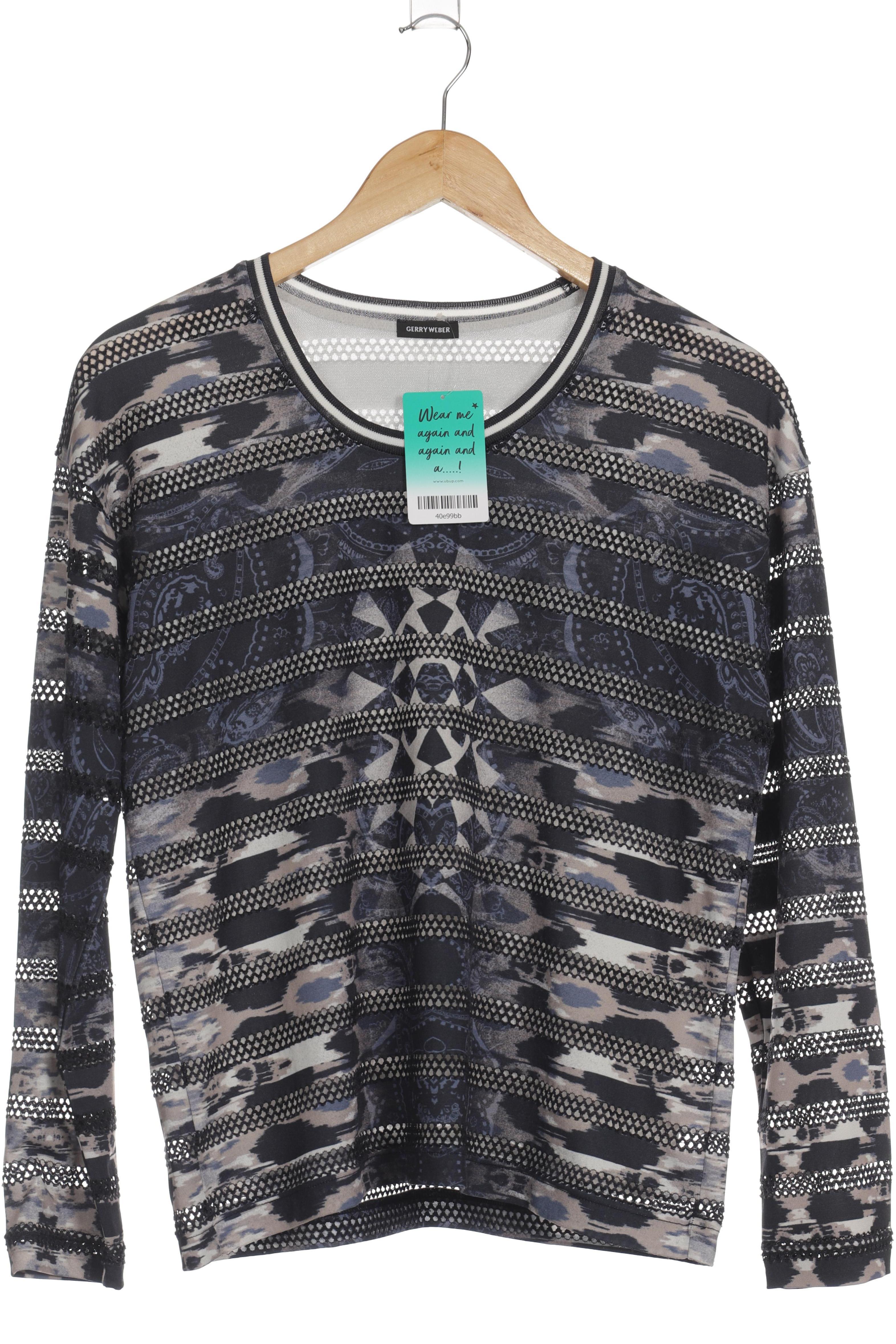 

Gerry Weber Damen Langarmshirt, blau, Gr.