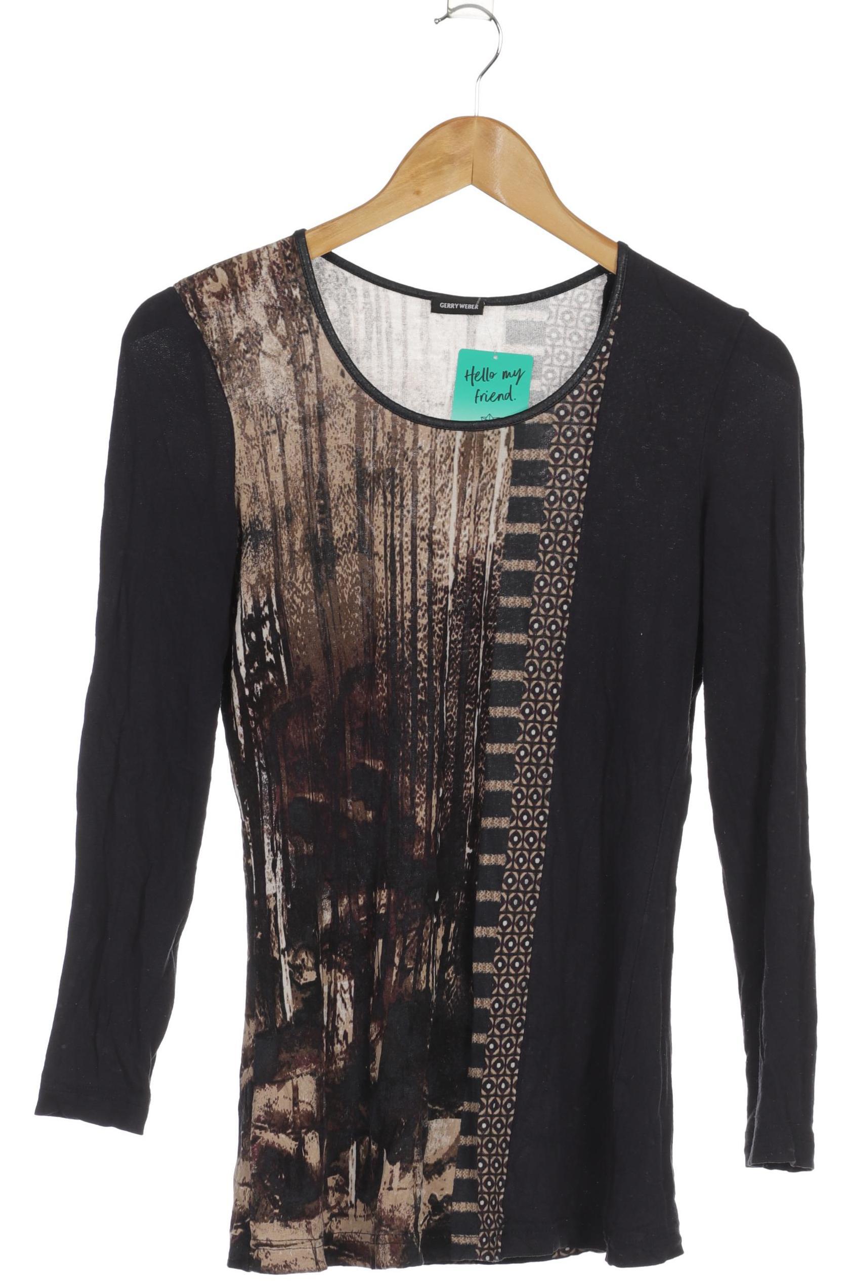 

Gerry Weber Damen Langarmshirt, blau, Gr. 36