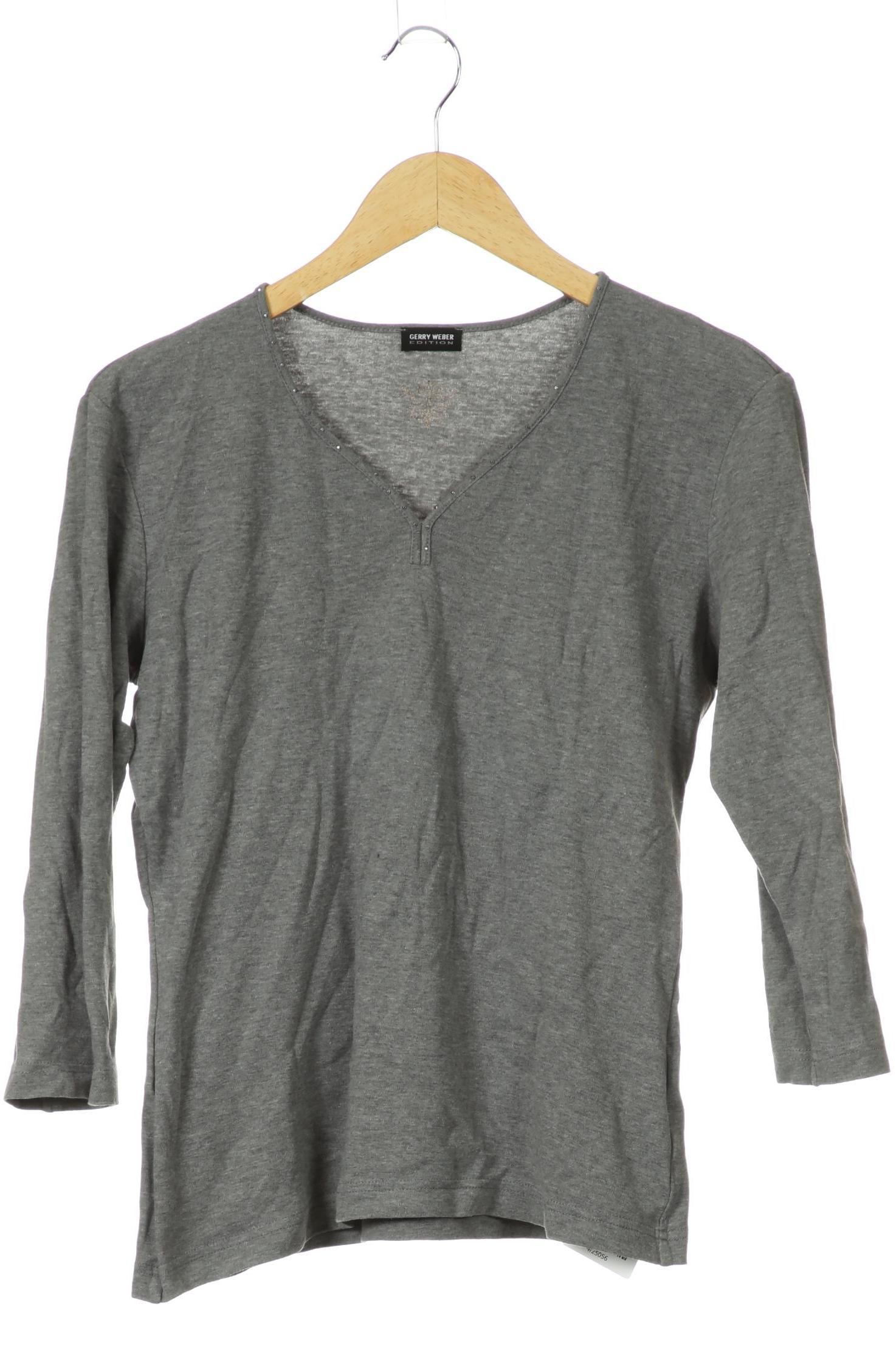 

Gerry Weber Damen Langarmshirt, grau, Gr. 38