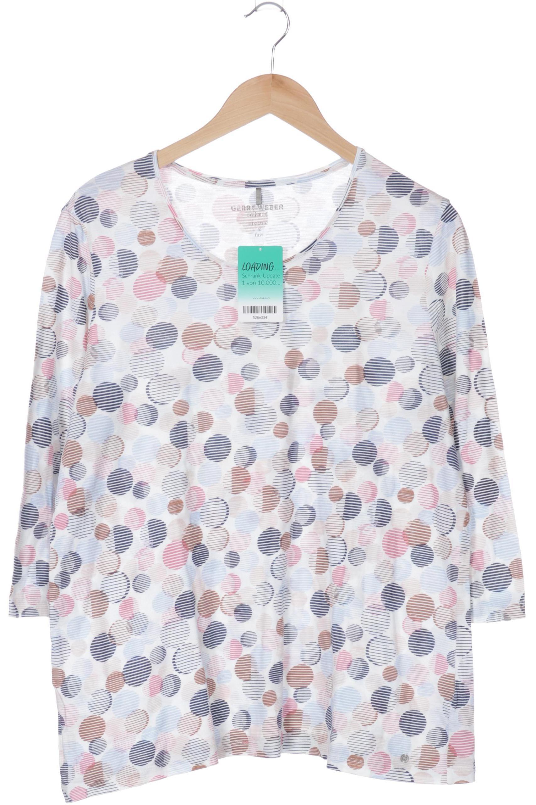 

Gerry Weber Damen Langarmshirt, weiß, Gr. 46