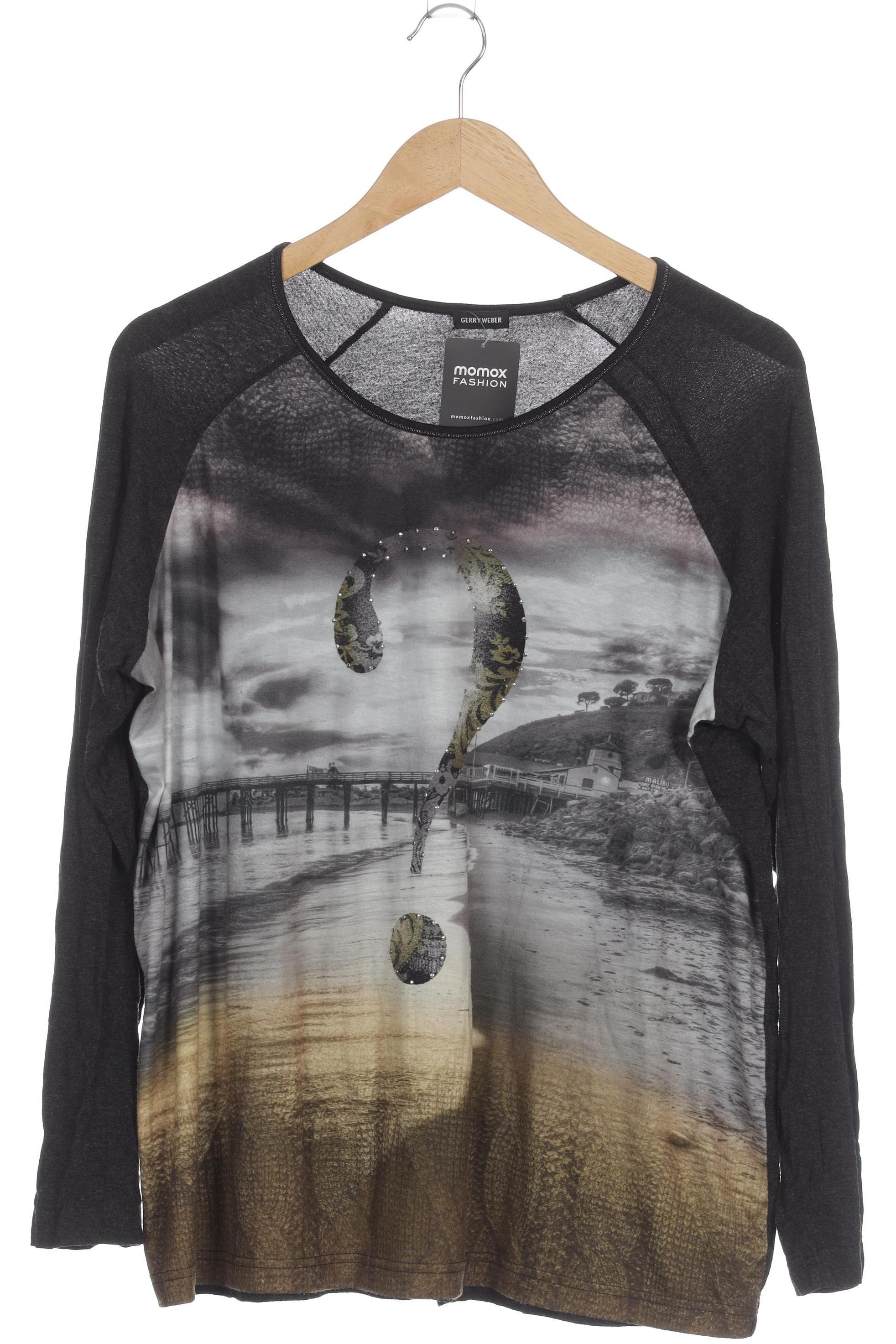 

Gerry Weber Damen Langarmshirt, grau, Gr.