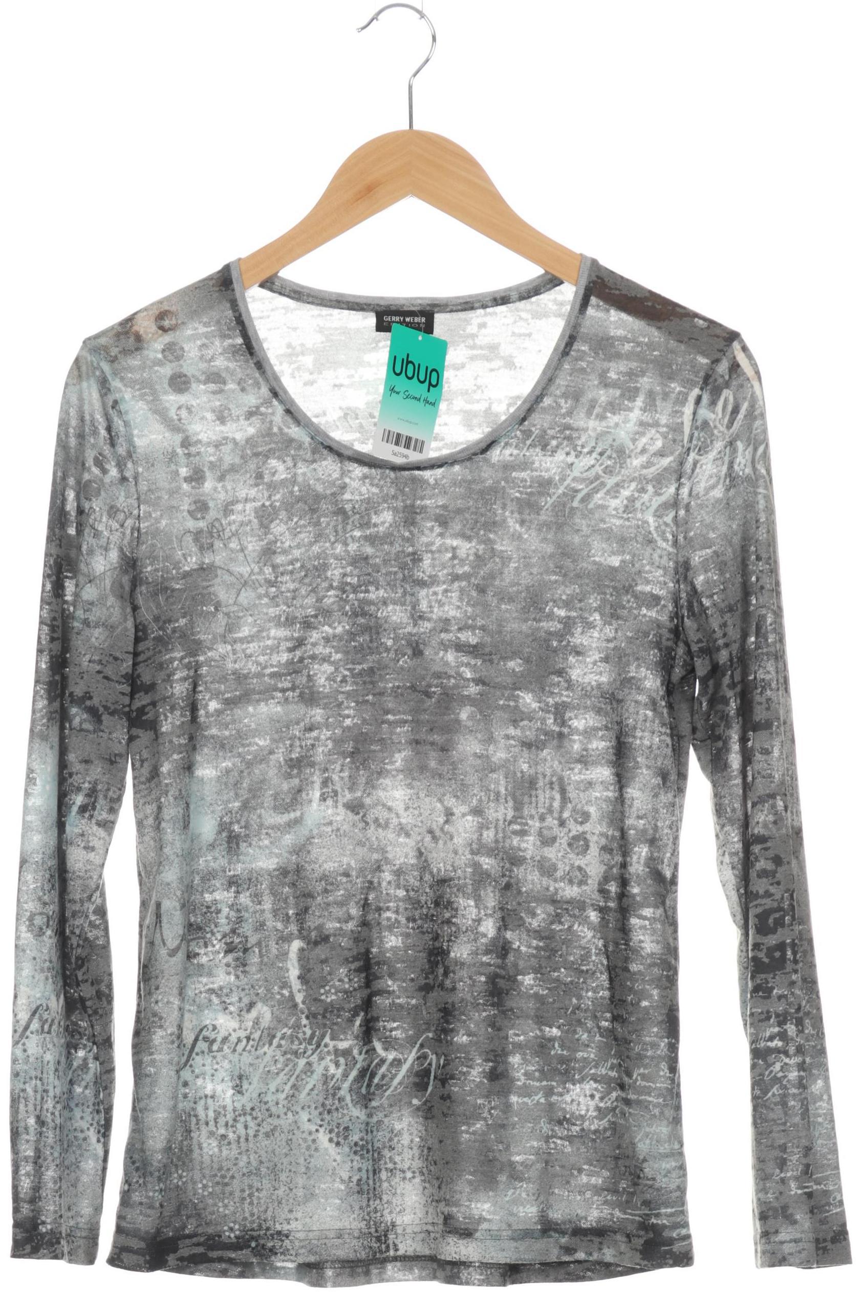 

Gerry Weber Damen Langarmshirt, grau, Gr.