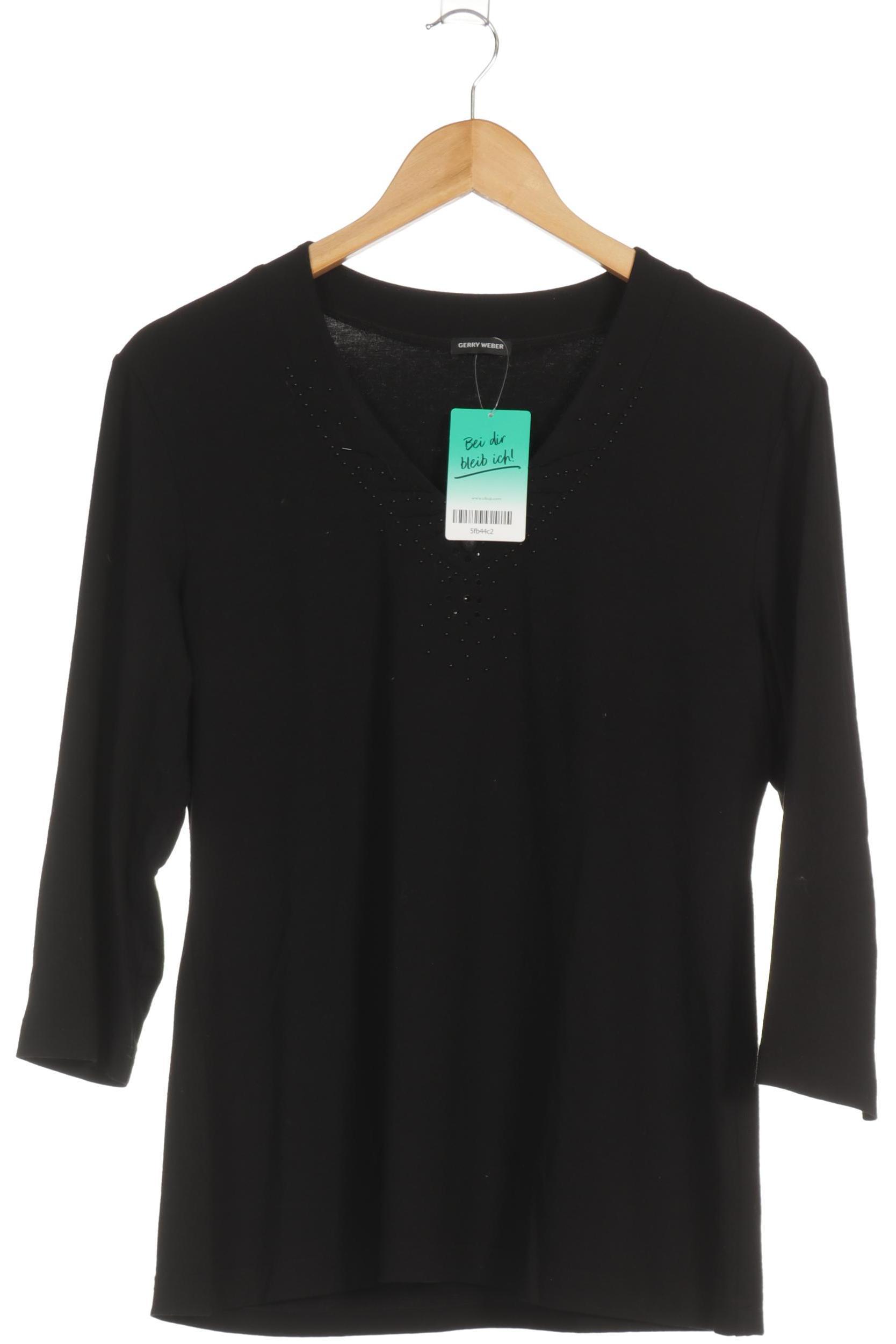 

Gerry Weber Damen Langarmshirt, schwarz, Gr. 42